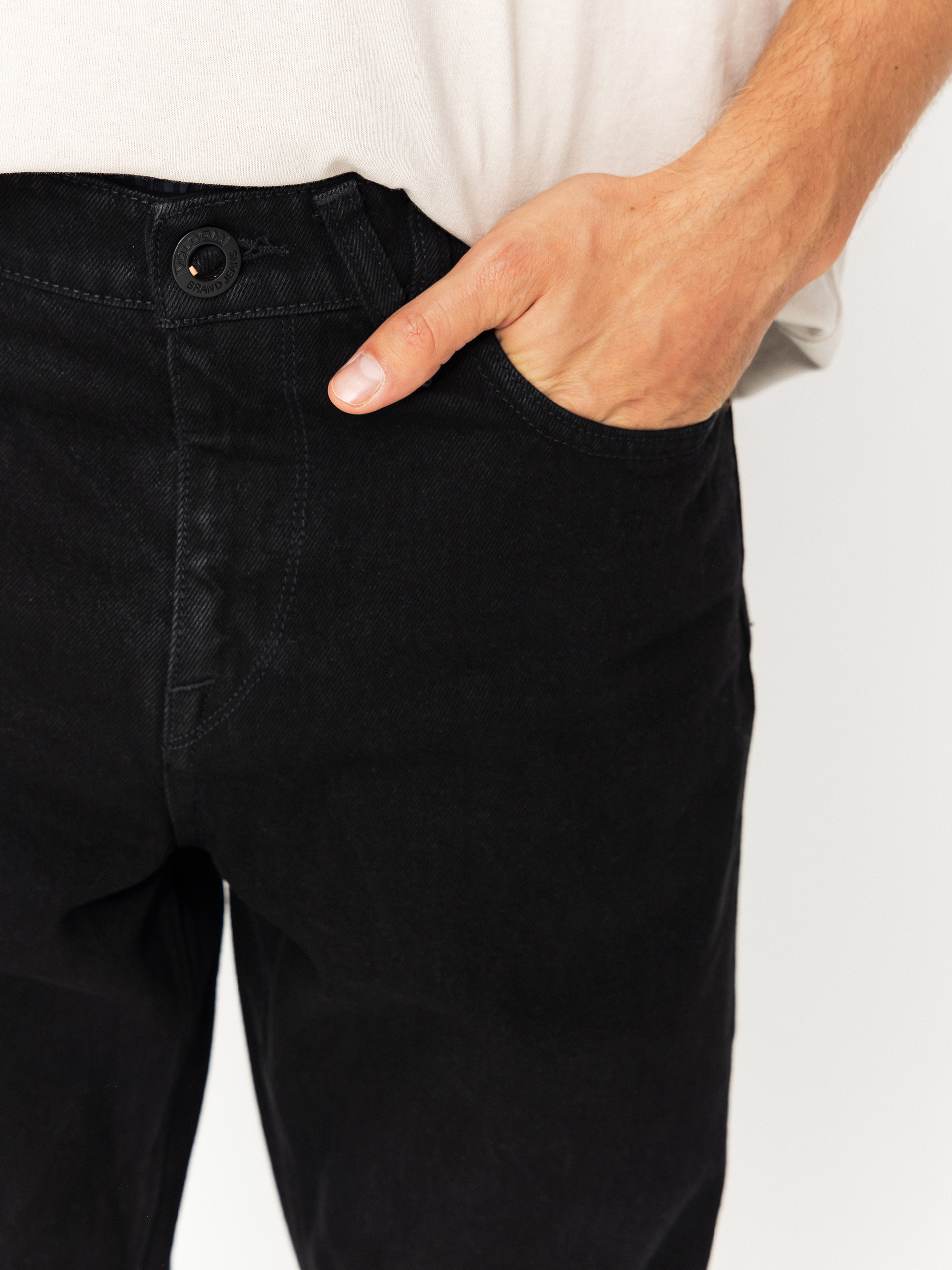 Spodnie Volcom Fivedown Denim (black)