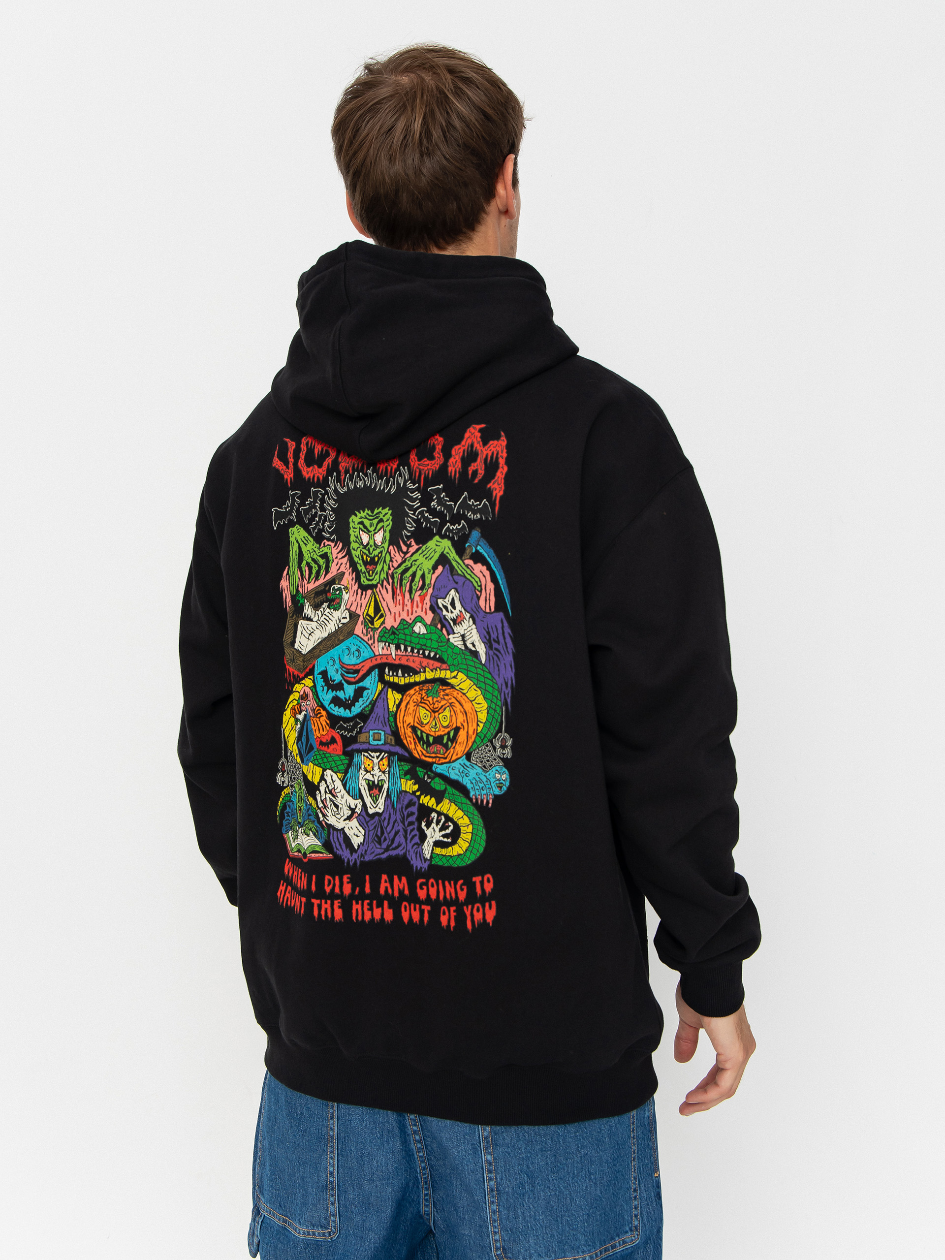 Bluza z kapturem Volcom Fa Jj Villard HD (black)