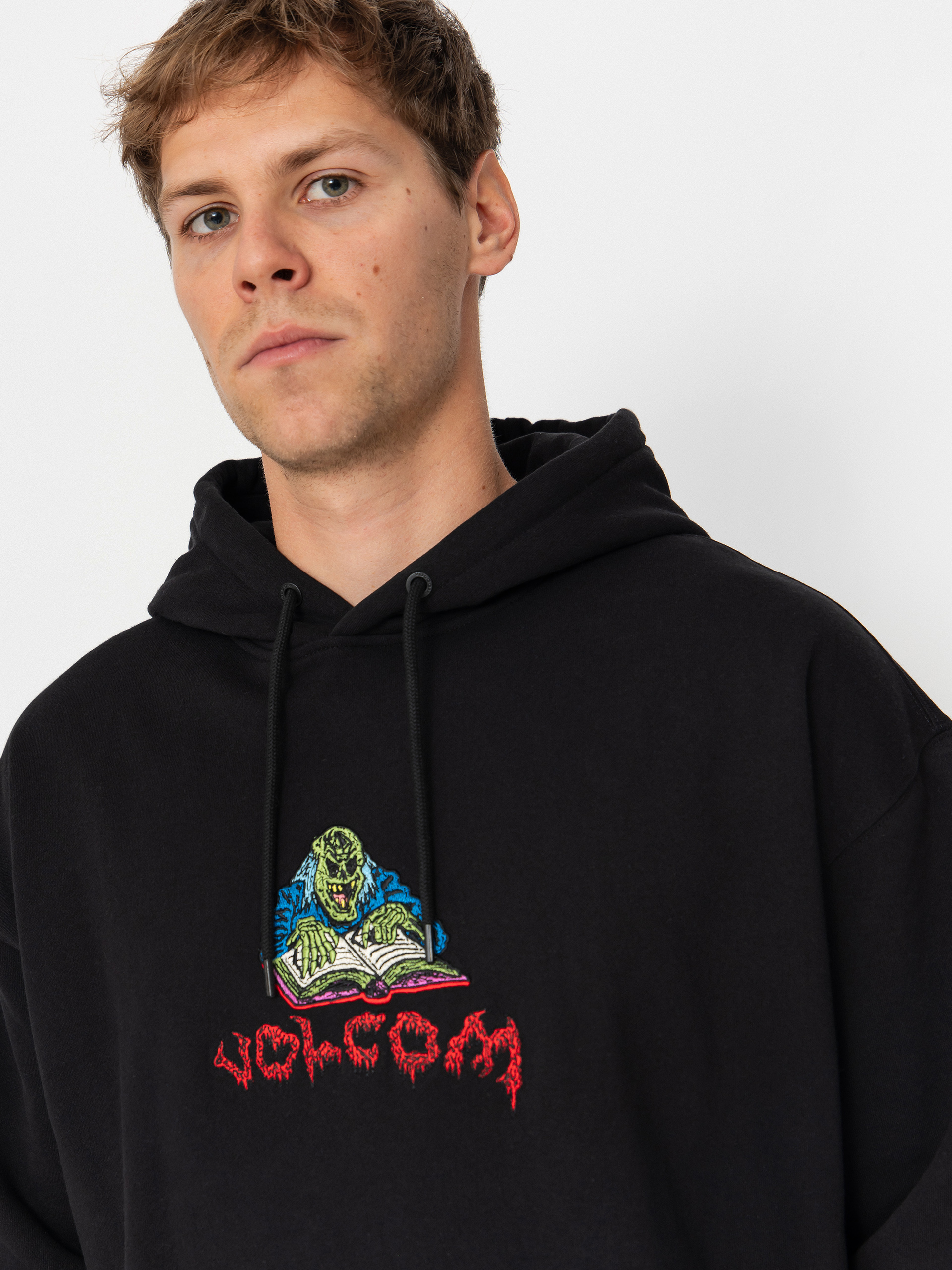 Bluza z kapturem Volcom Fa Jj Villard HD (black)