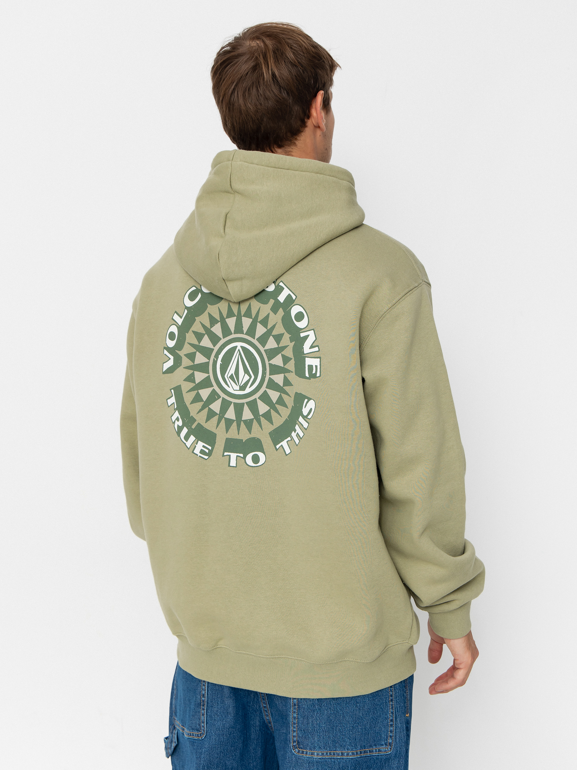 Bluza z kapturem Volcom Watanite HD (green tea)