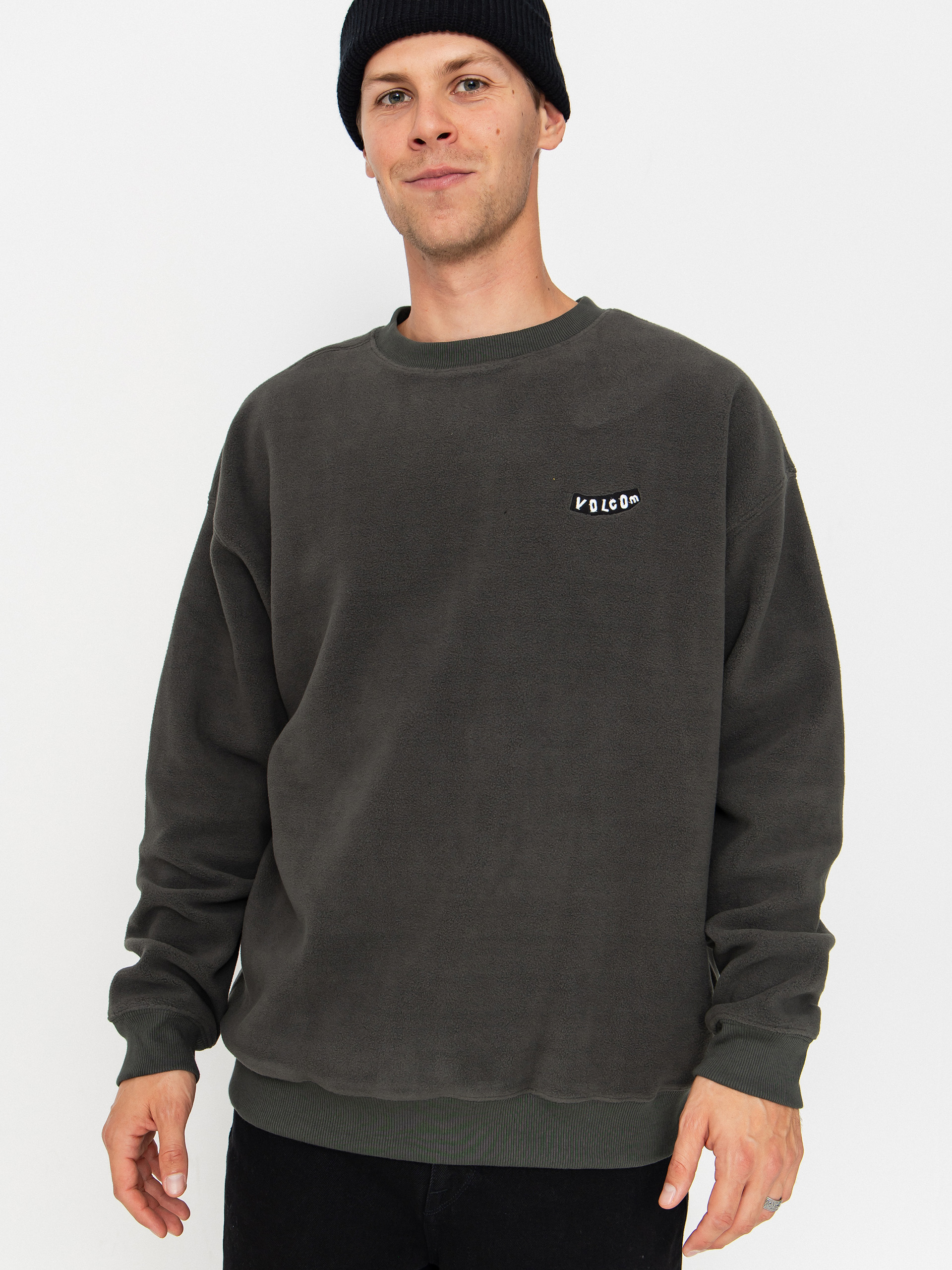 Bluza Volcom Too Kool Lse Crew (rinsed black)