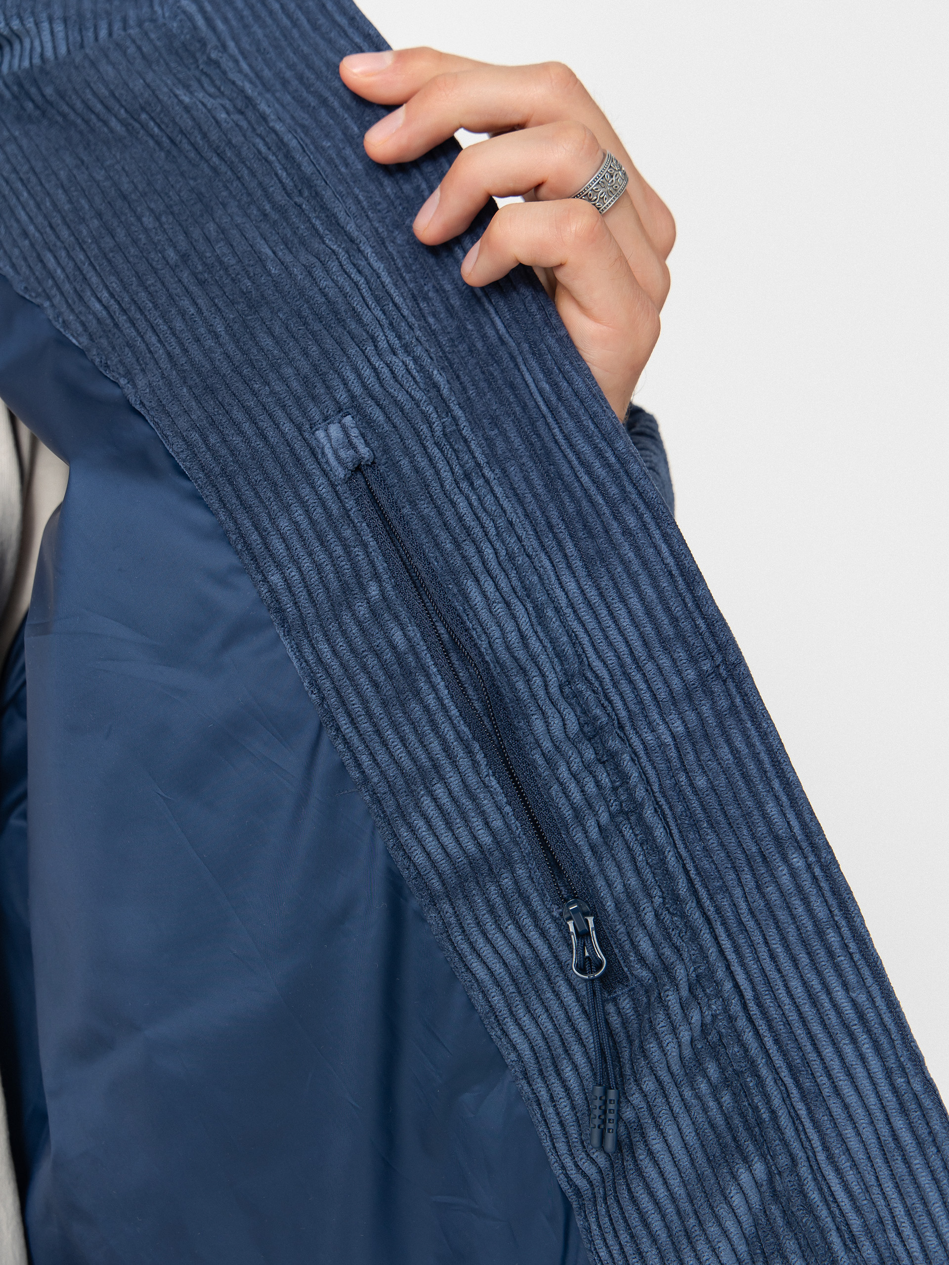 Kurtka New Balance Corduroy Puffer (blue)