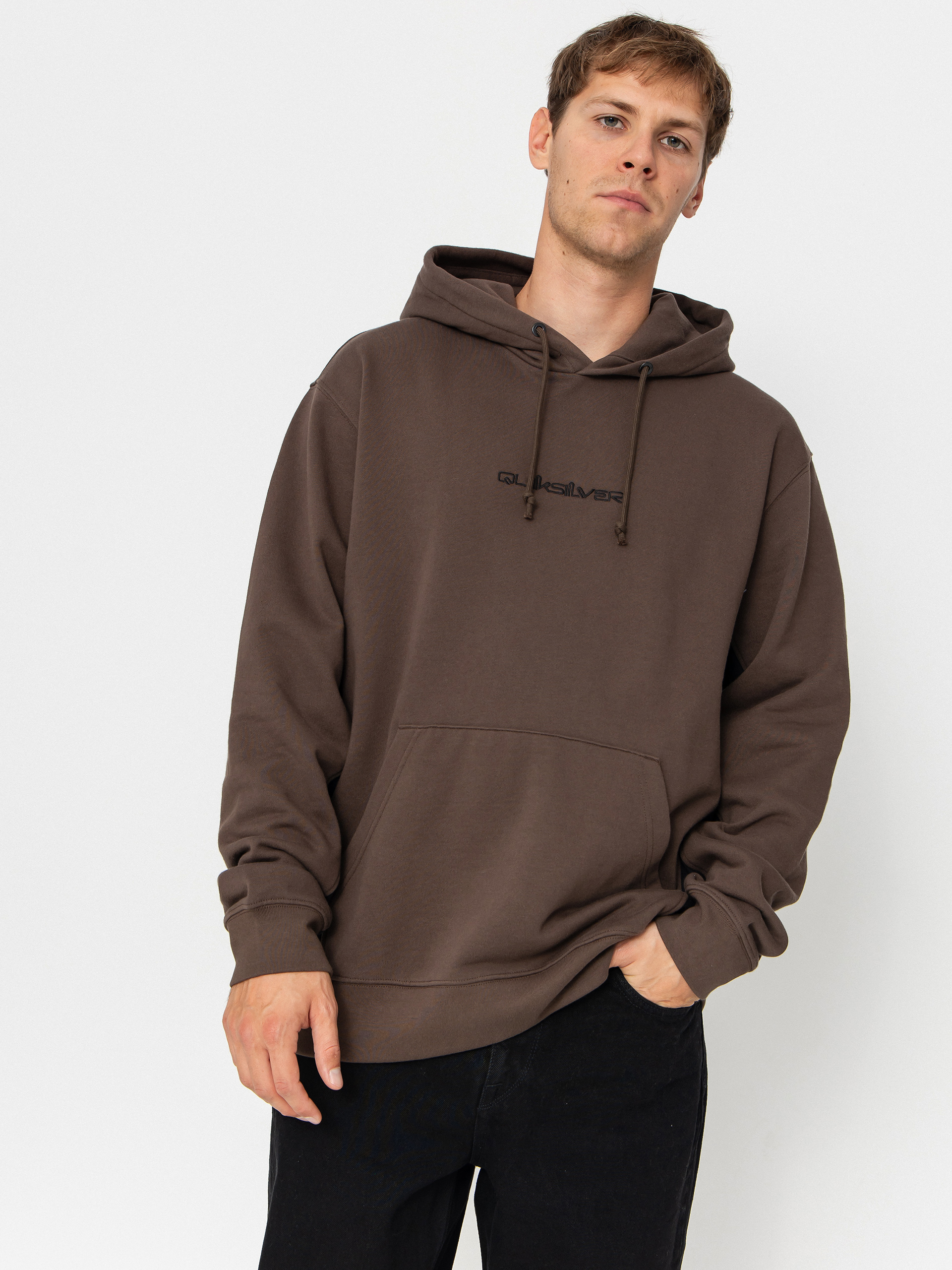 Bluza z kapturem Quiksilver Cb HD (chocolate brown)