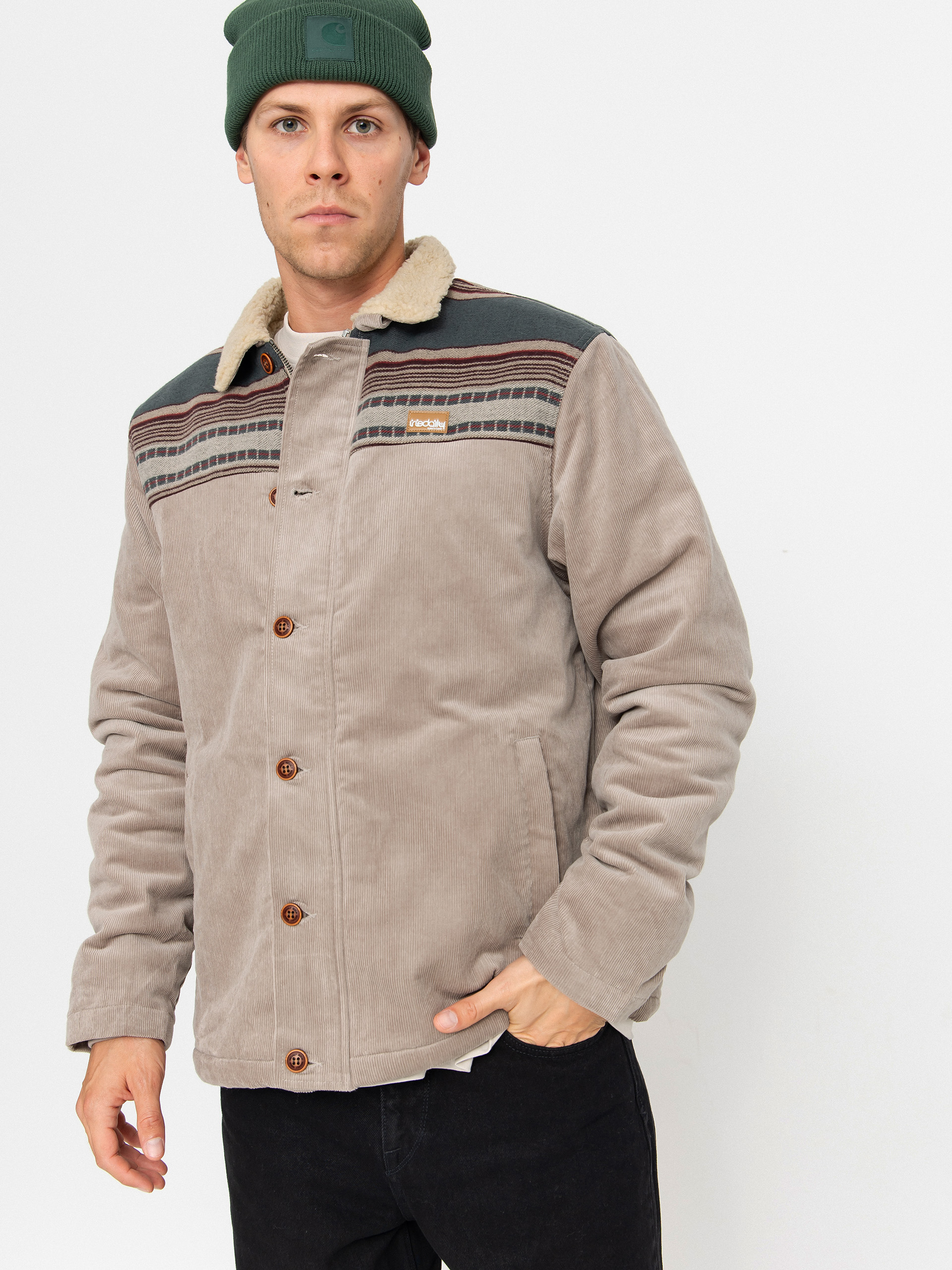 Kurtka Iriedaily Trapas (khaki grey)