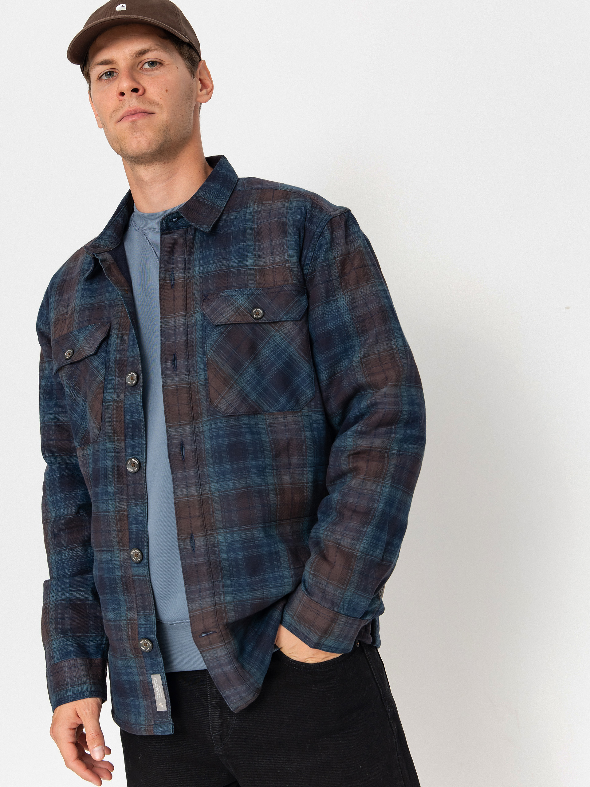 Koszula Royal Robbins Snowcap Lined Flannel (naval tioga pld)