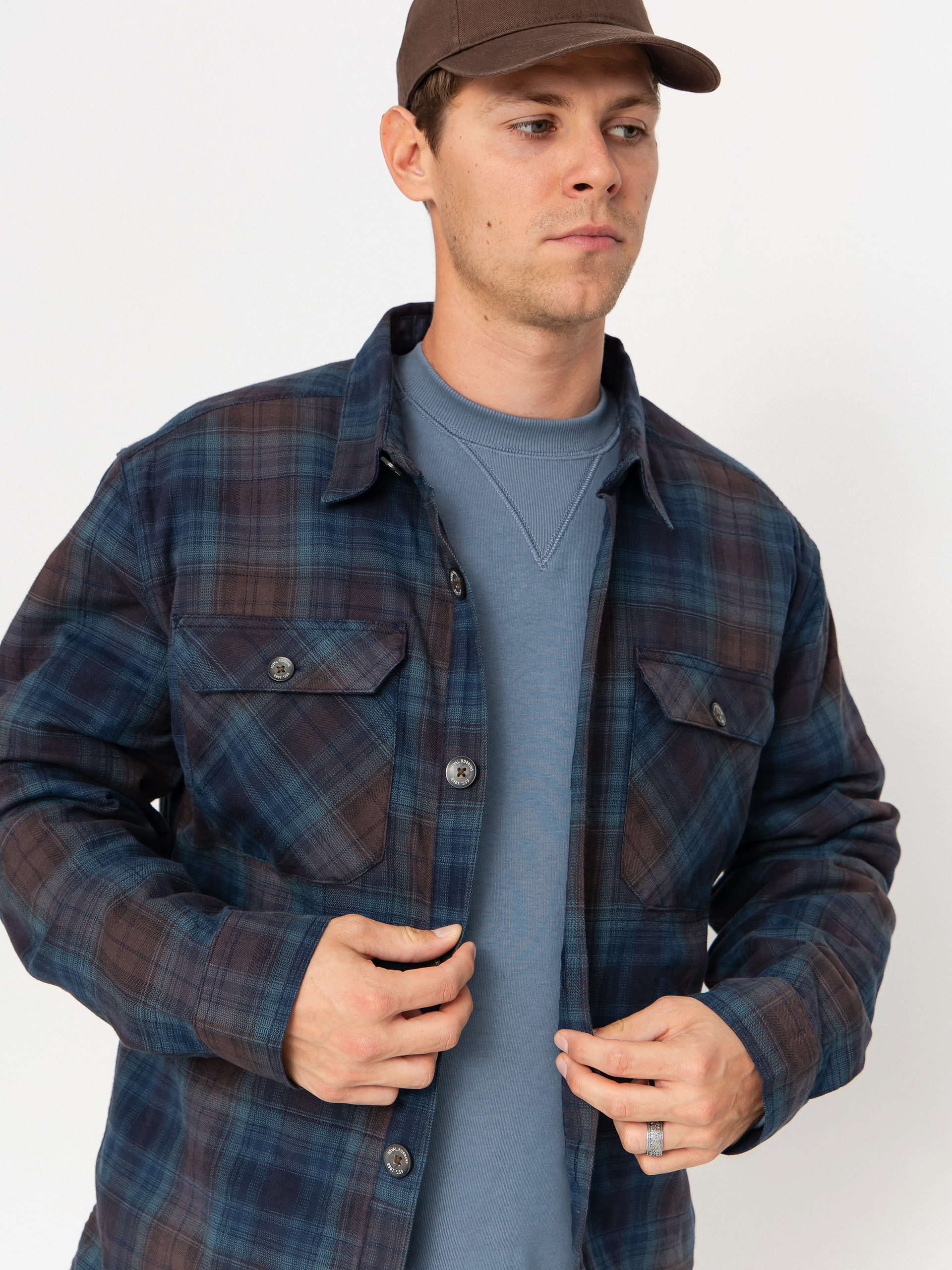 Koszula Royal Robbins Snowcap Lined Flannel (naval tioga pld)