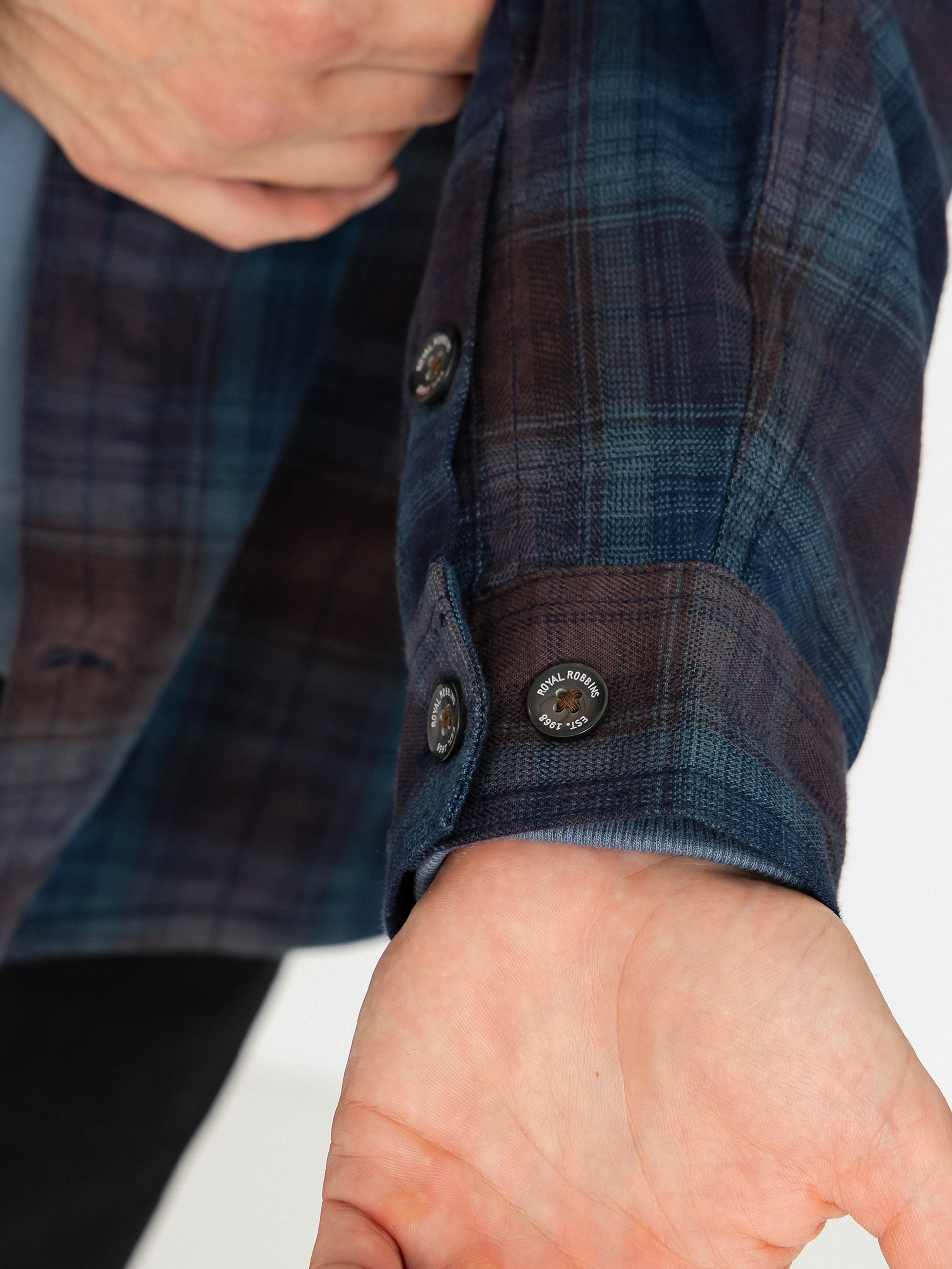 Koszula Royal Robbins Snowcap Lined Flannel (naval tioga pld)