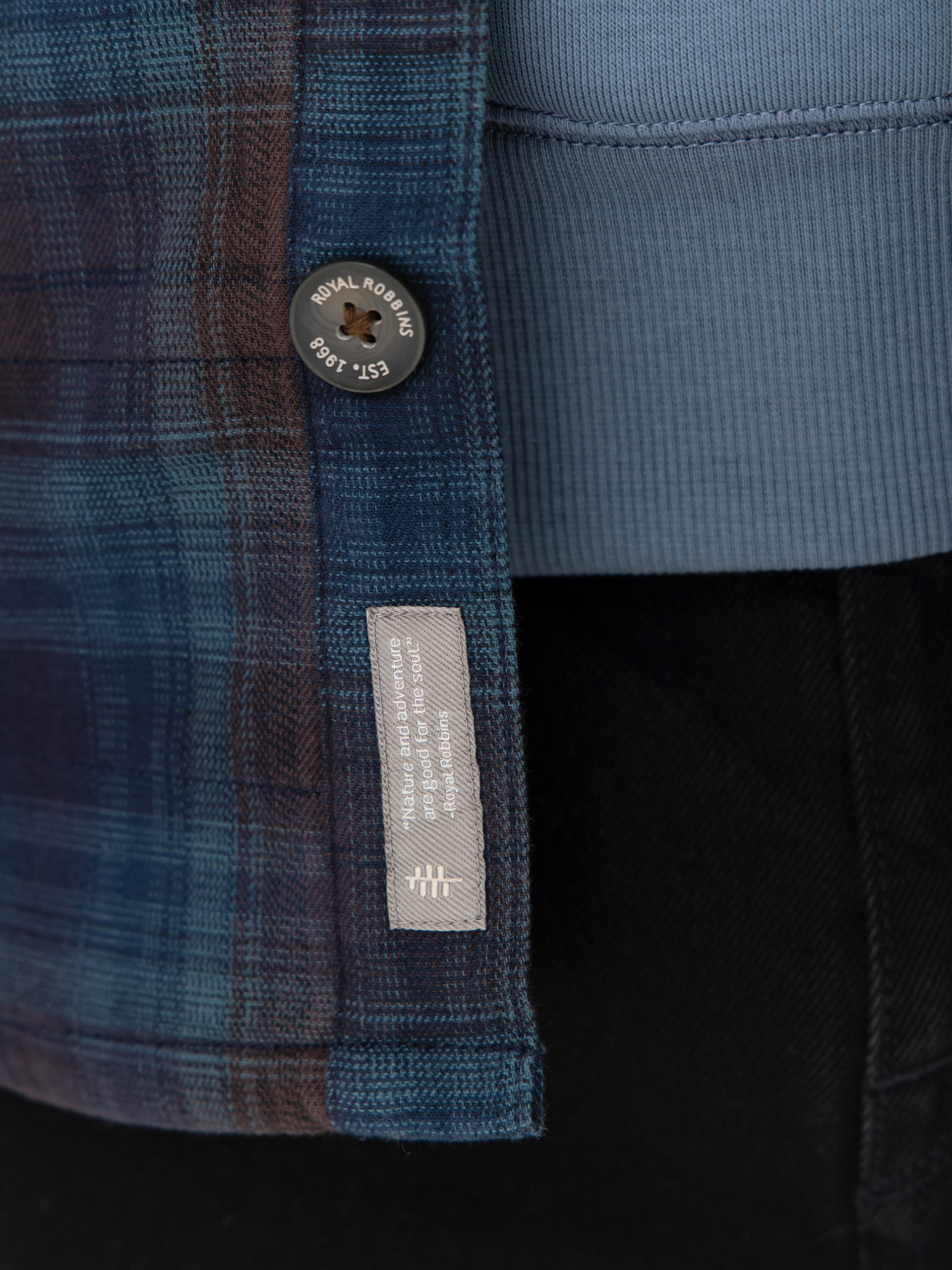 Koszula Royal Robbins Snowcap Lined Flannel (naval tioga pld)