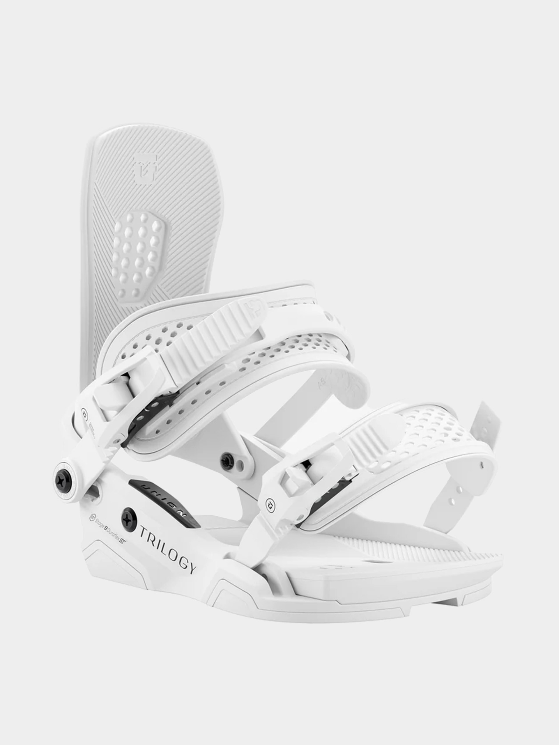 Damskie Wiązania snowboardowe Union Trilogy (white)
