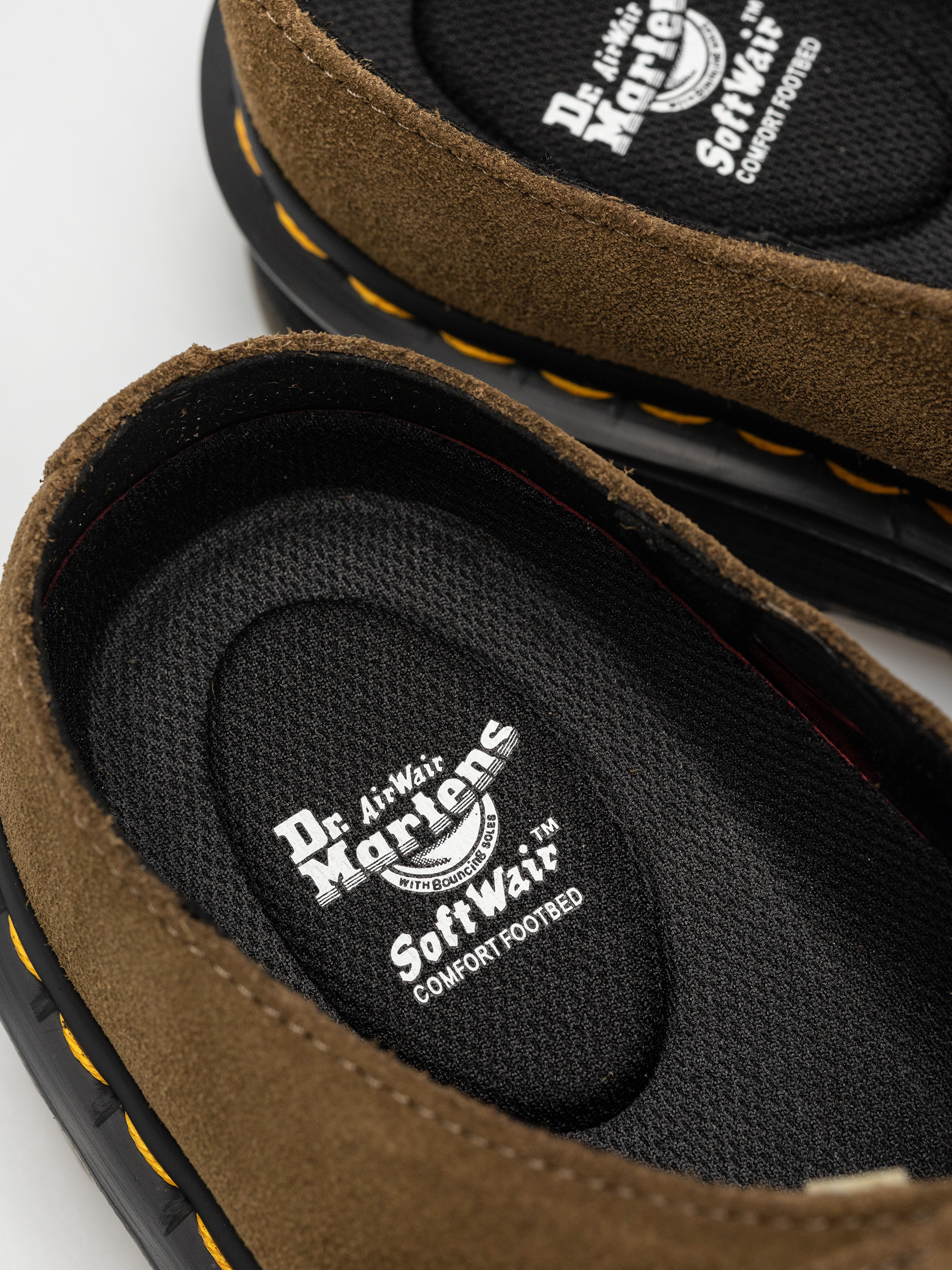 Buty Dr. Martens ZebZag AnyWair Mule (dms olive eh suede)