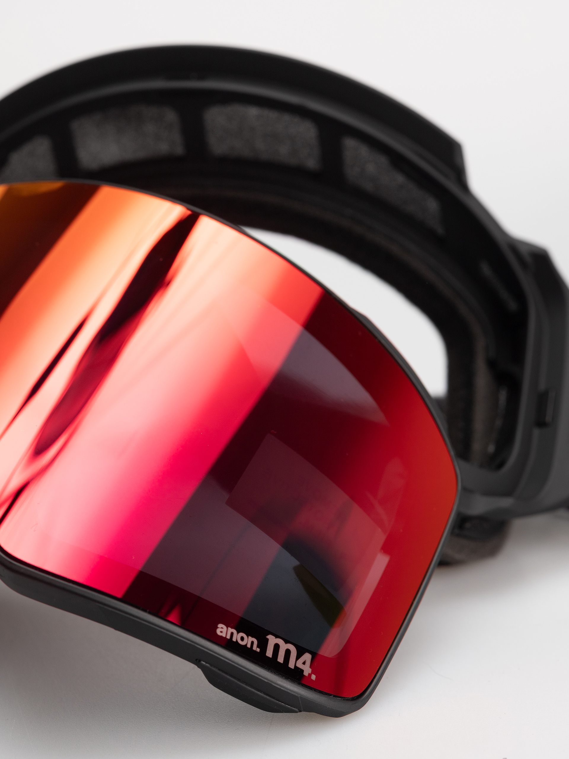 Gogle Anon M4 Cylindrical Mfi (black/perceive sunny red)