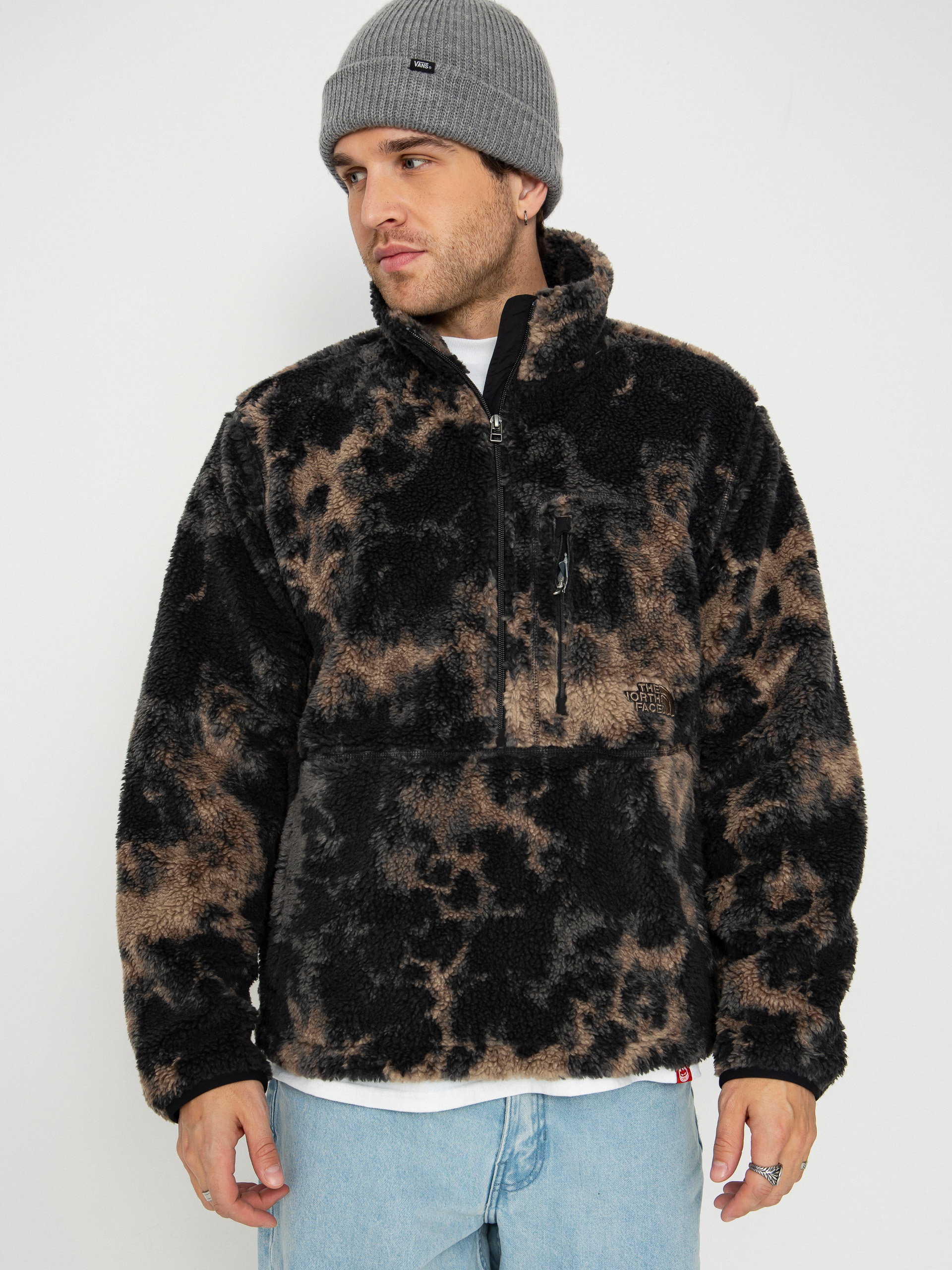 Kurtka The North Face Extreme Pile 2 Pullover Print (tnf black light refract)