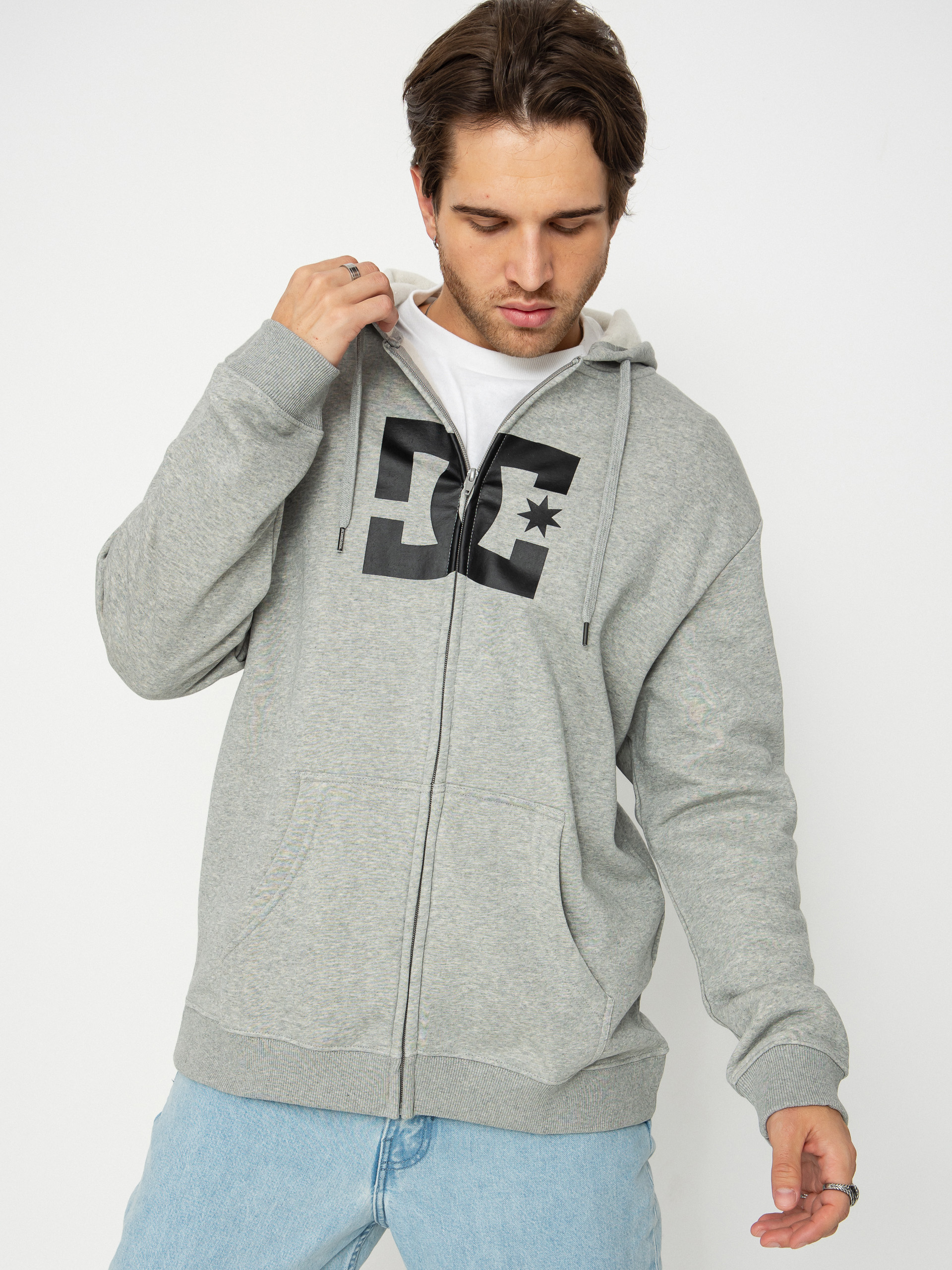 Bluza z kapturem DC Star ZHD (heather grey)
