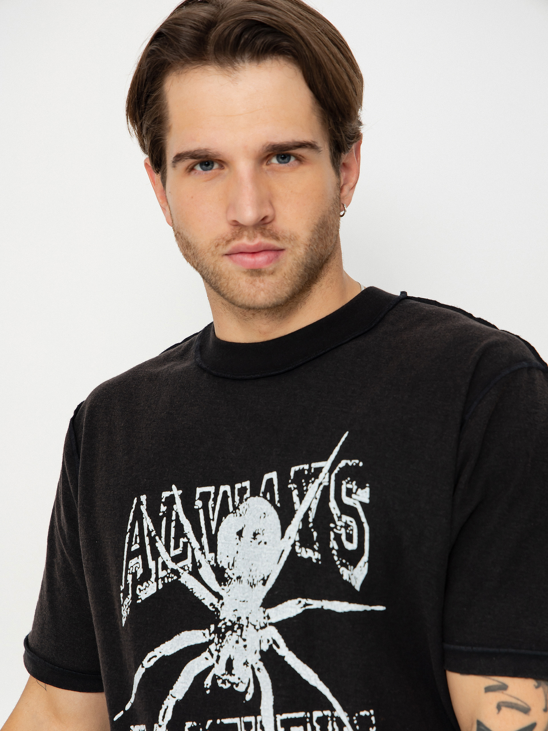 T-shirt Wasted Paris Authentic Reverse (faded black)