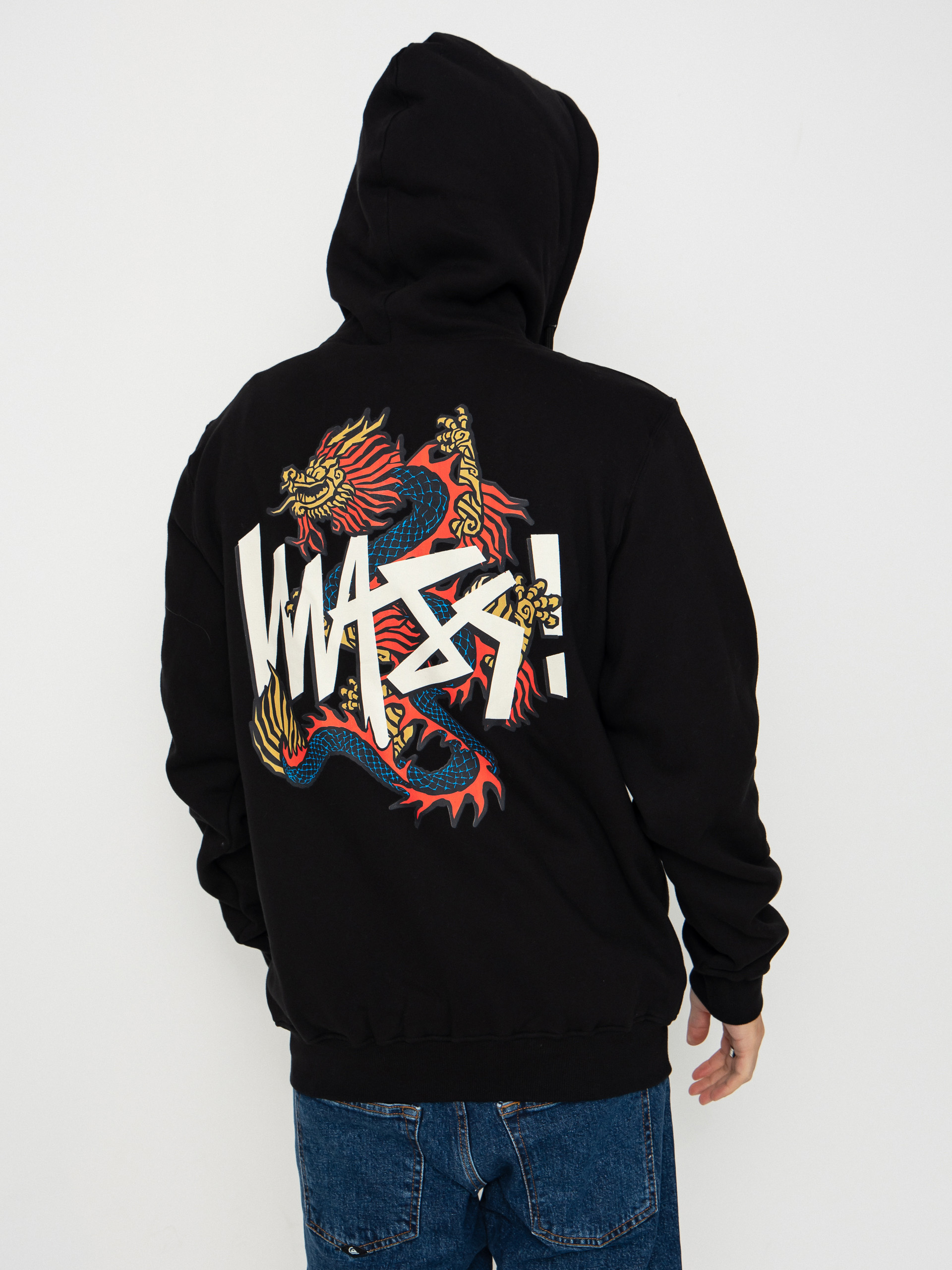 Bluza z kapturem MassDnm Dragon ZHD (black)