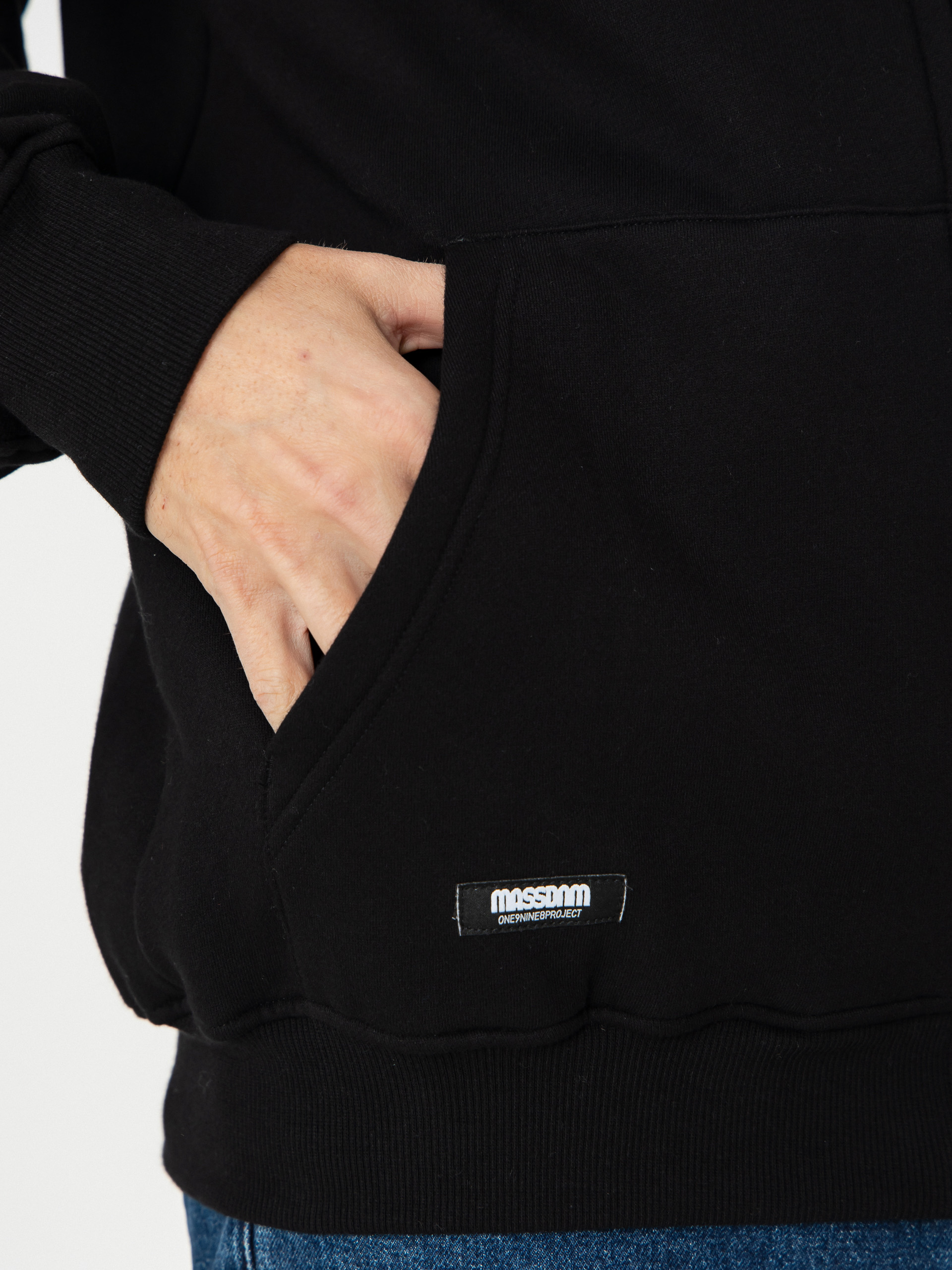 Bluza z kapturem MassDnm Dragon ZHD (black)