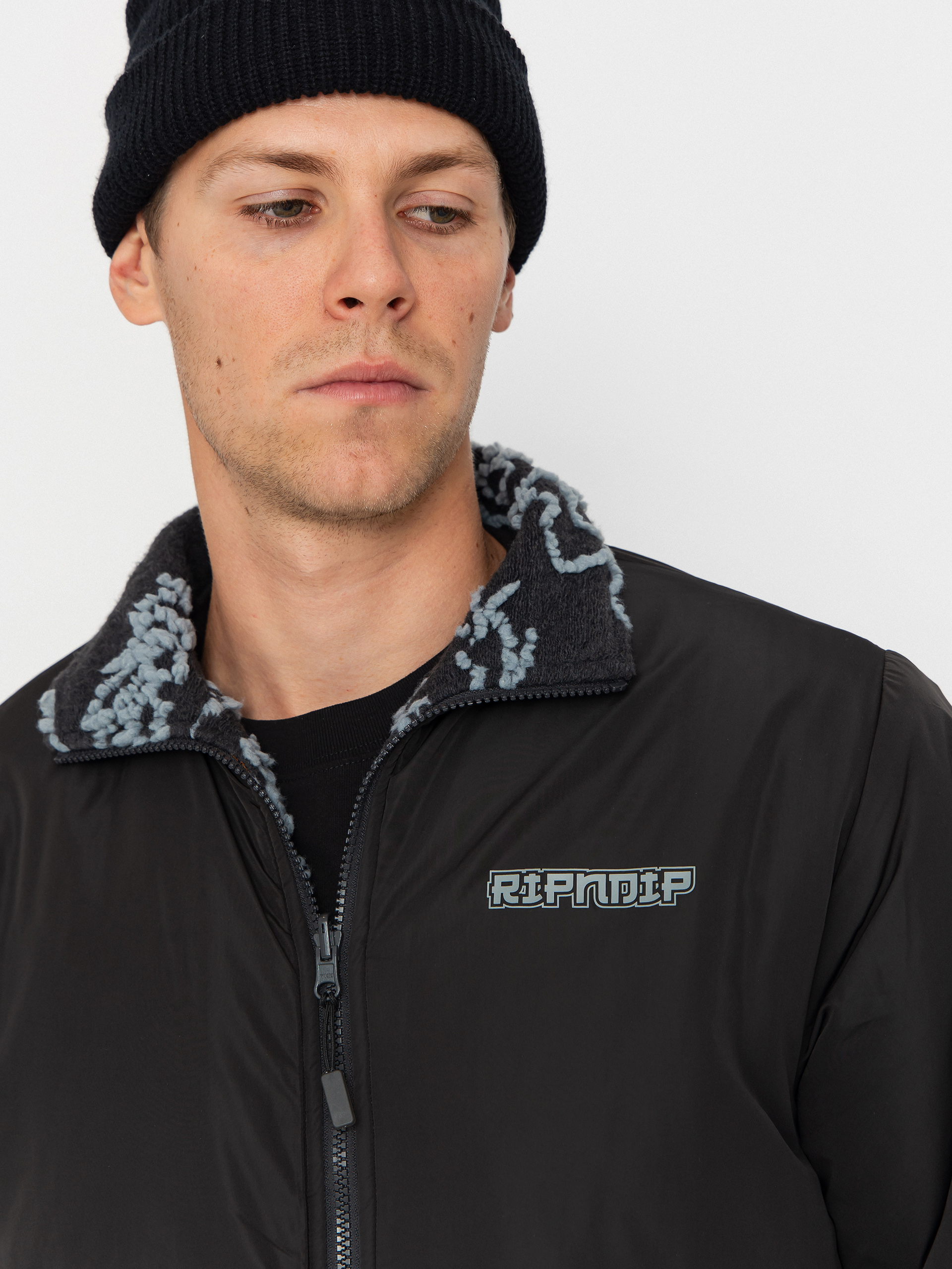 Kurtka RipNDip Haku Reversible (black/charcoal)