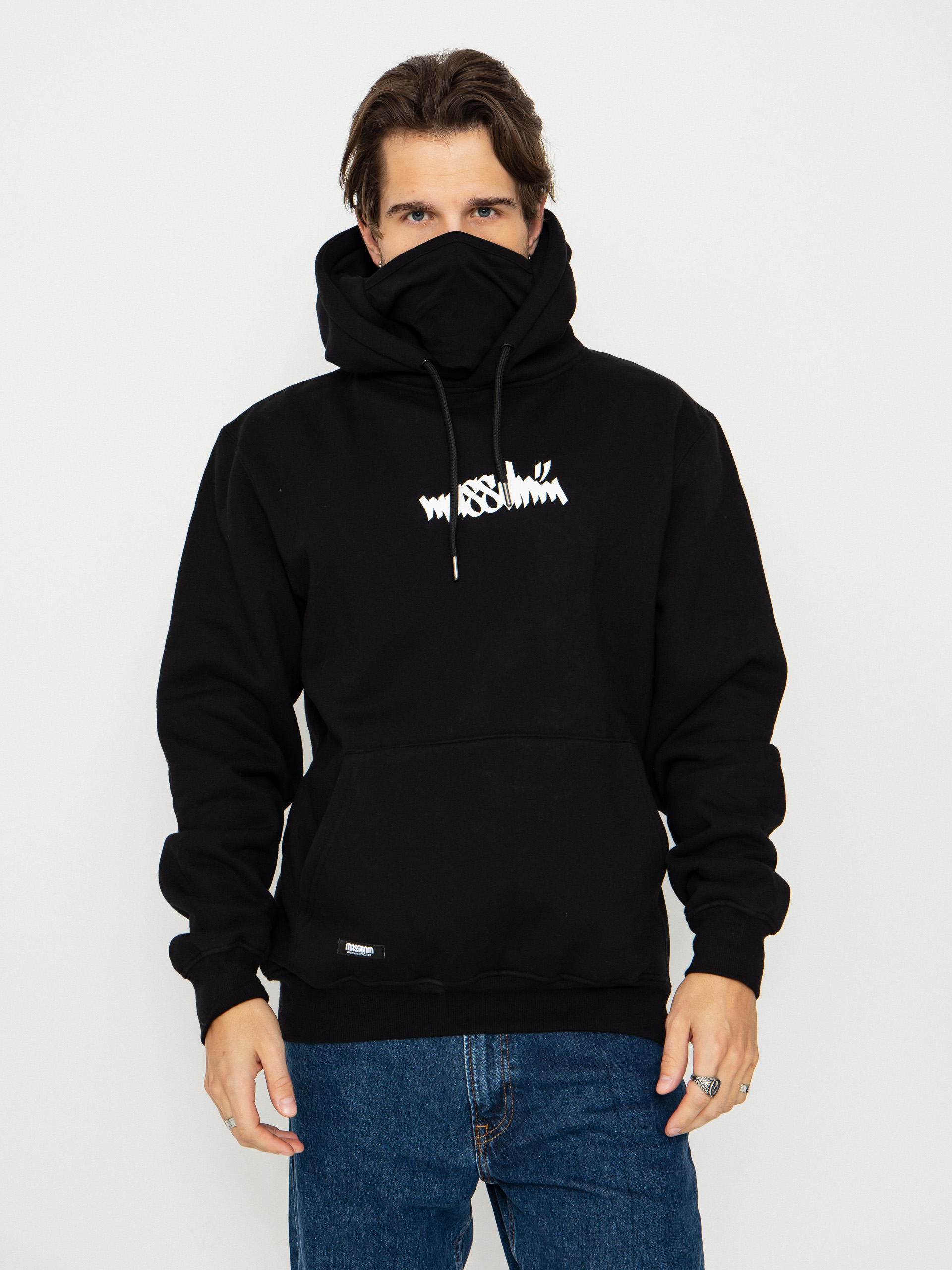 Bluza z kapturem MassDnm Nostalgia Angel HD (black)