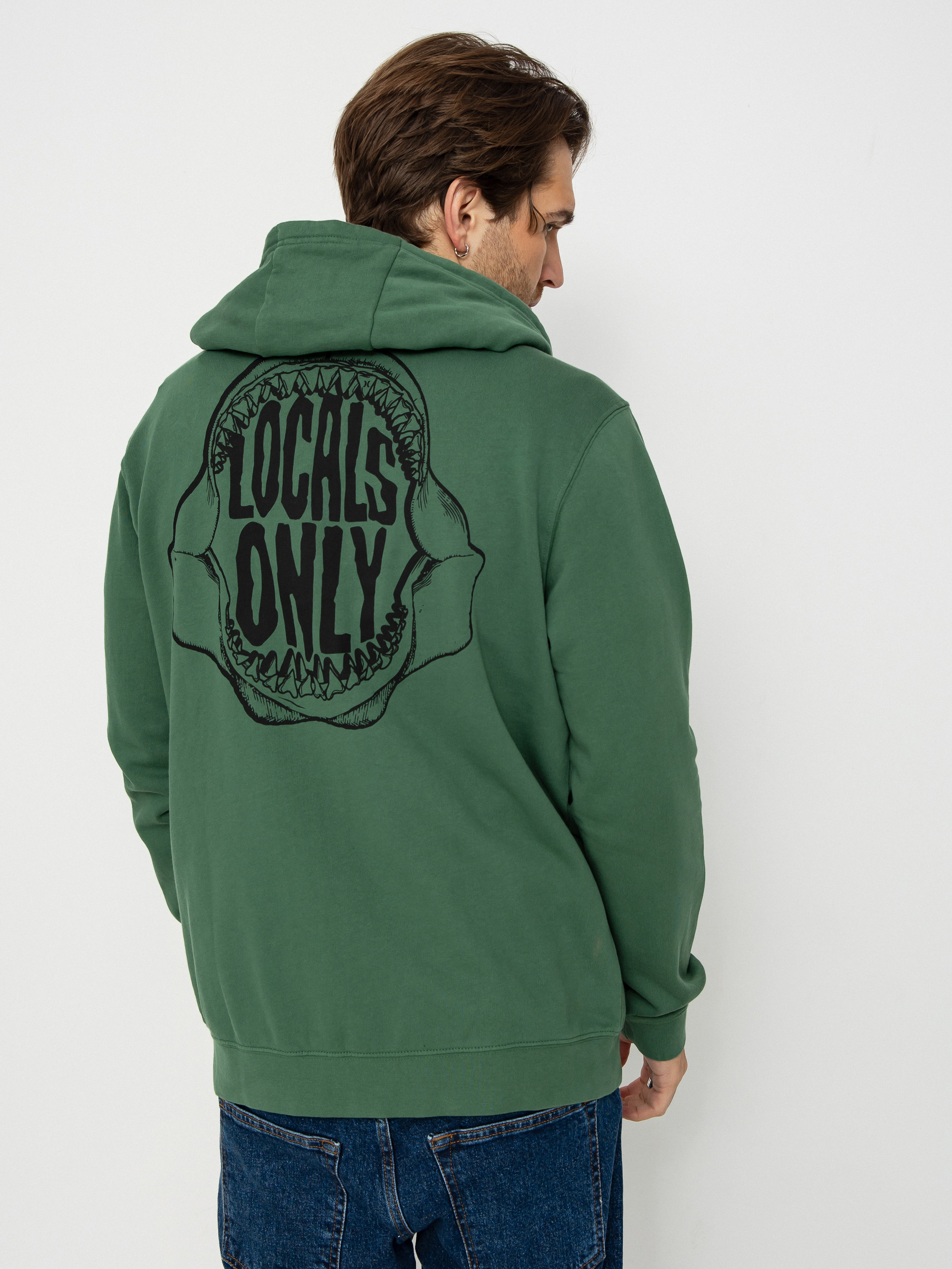 Bluza z kapturem Hurley Sider ZHD (jungle)