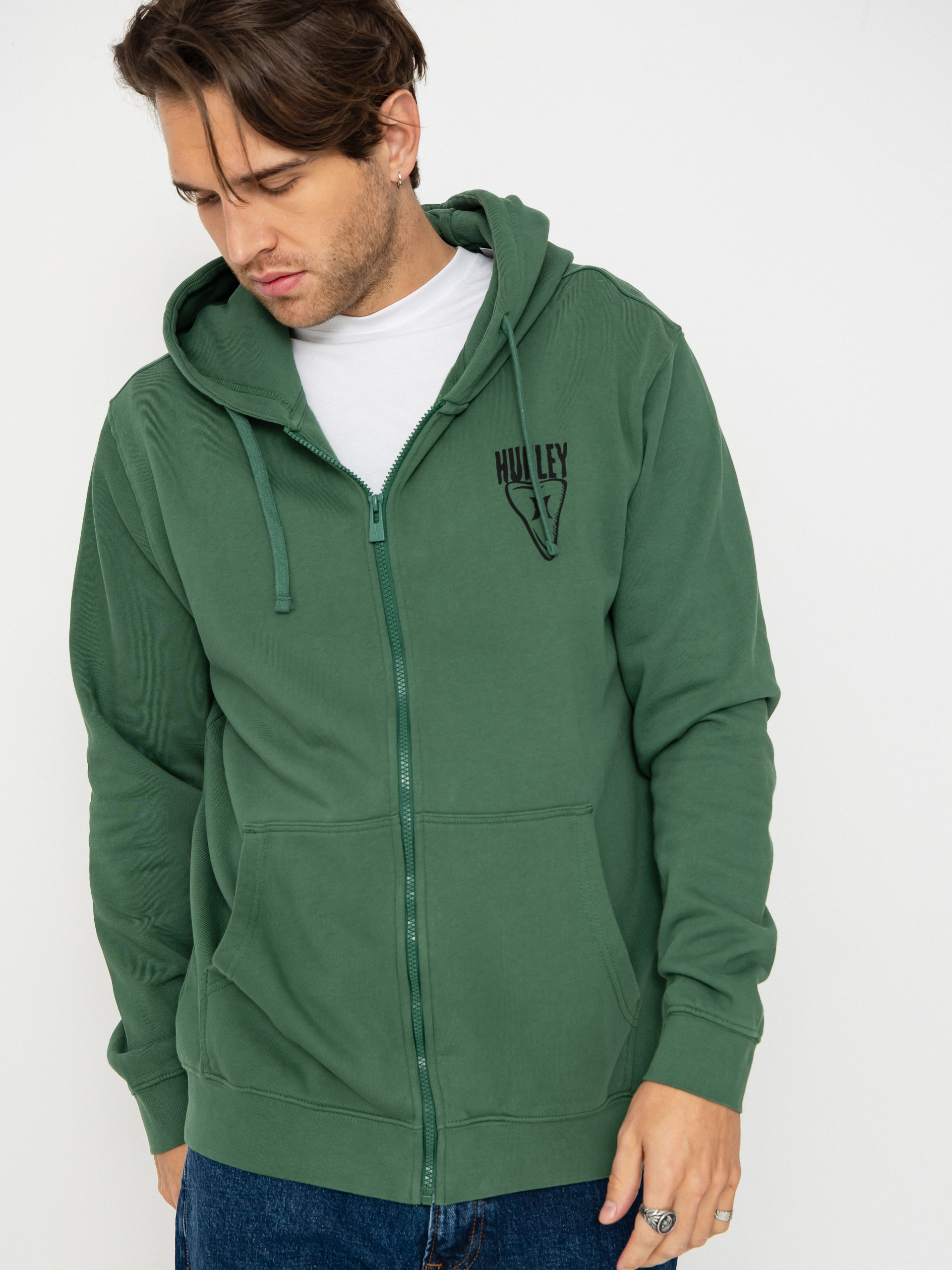 Bluza z kapturem Hurley Sider ZHD (jungle)