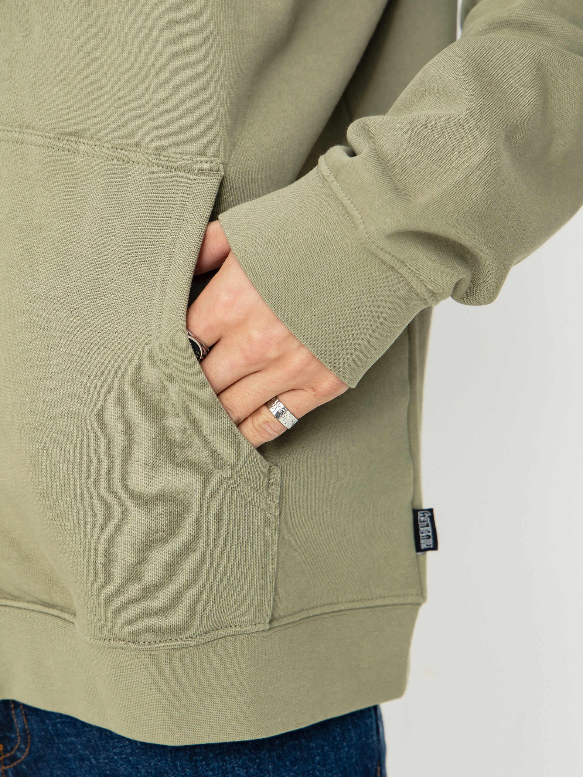 Bluza z kapturem Hurley Tattoo ZHD (army)