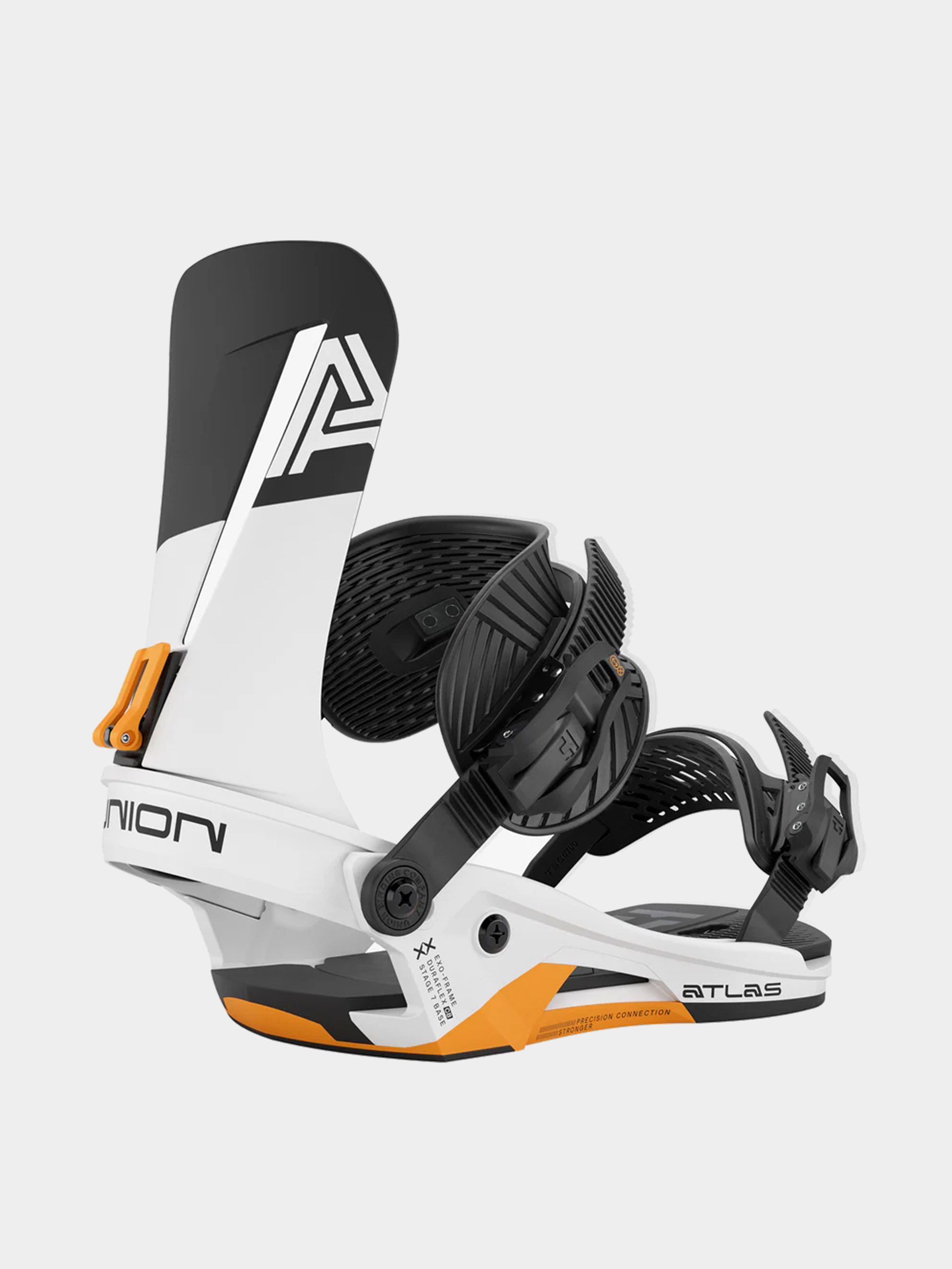 Wiązania snowboardowe Union Atlas (white/orange)
