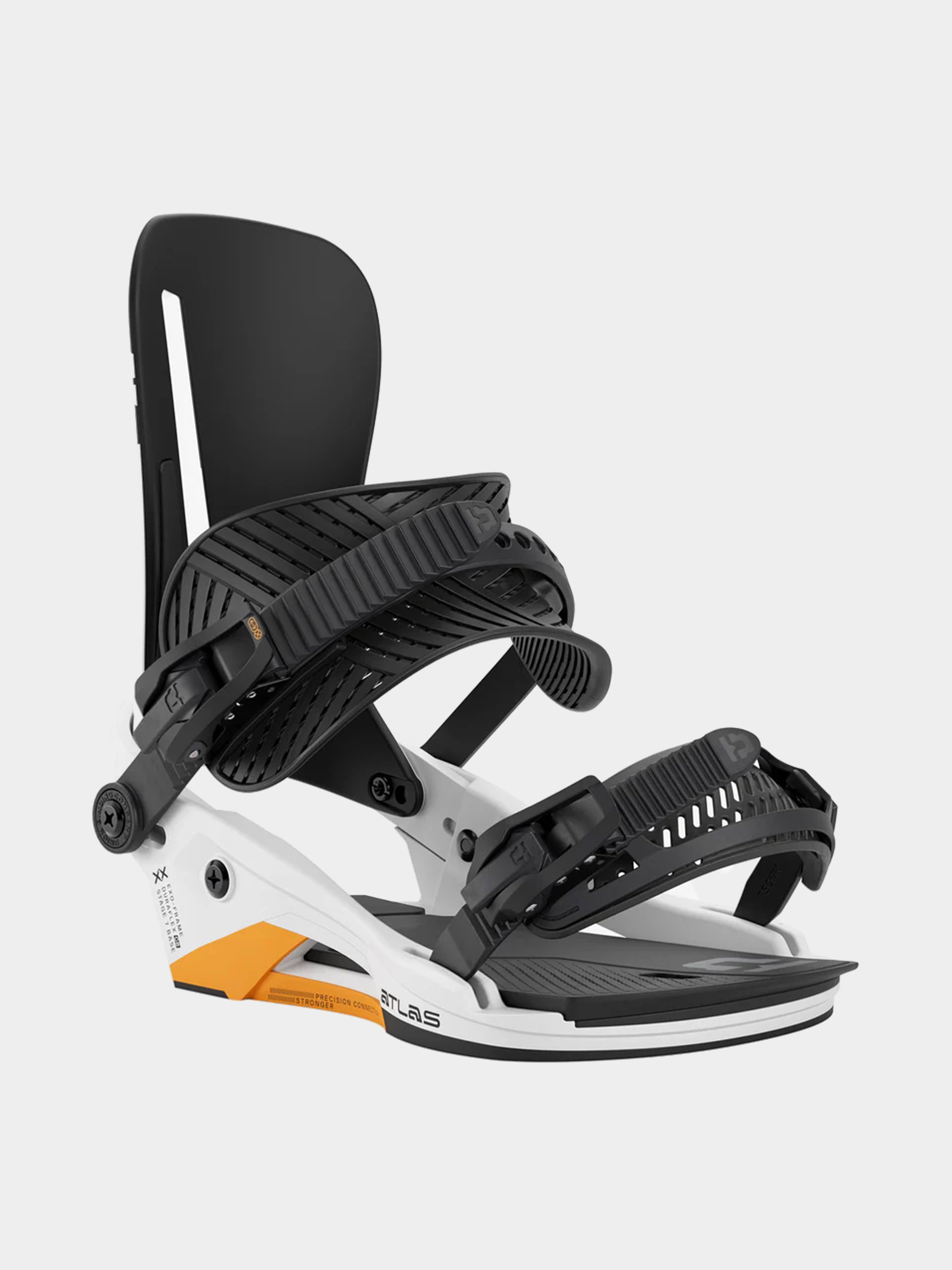 Męskie Wiązania snowboardowe Union Atlas (white/orange)