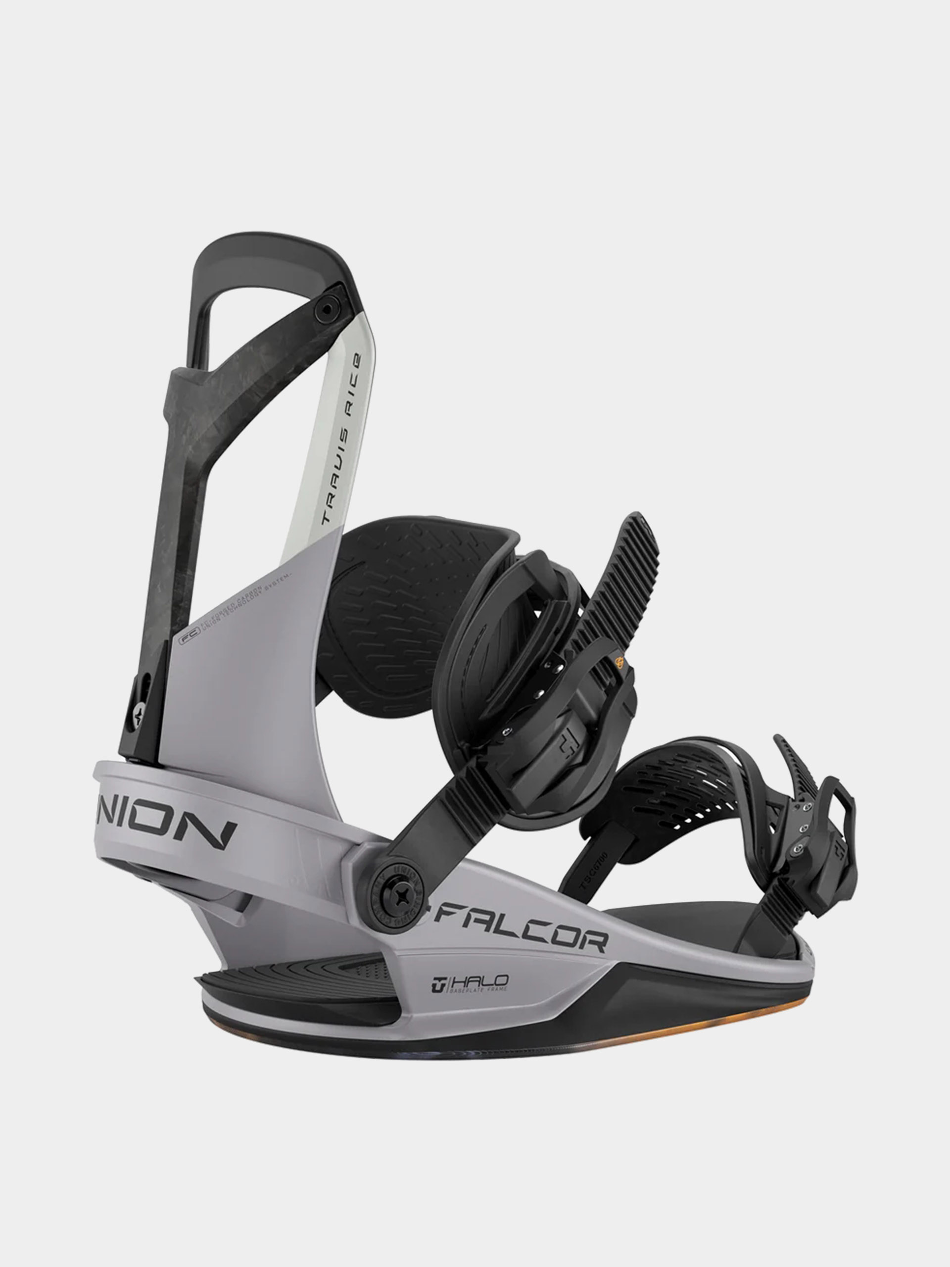 Wiązania snowboardowe Union Falcor (fossil grey)