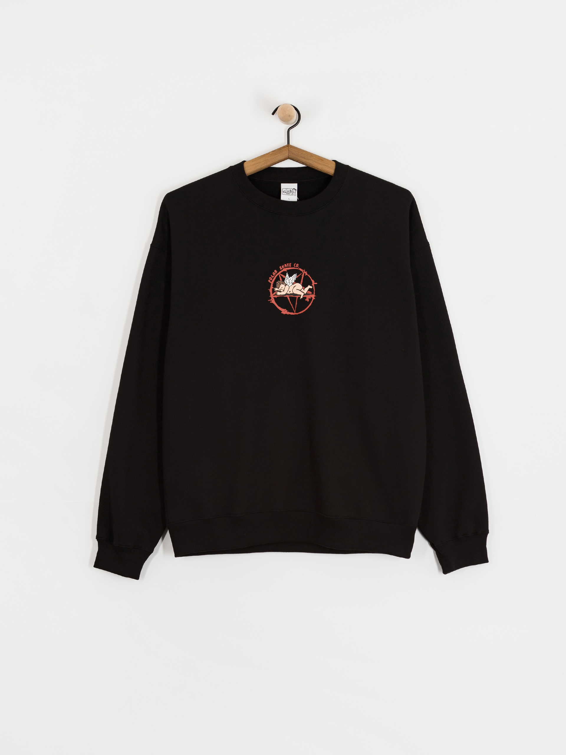 Bluza Polar Skate Dave Crewneck Sacrifice (black)