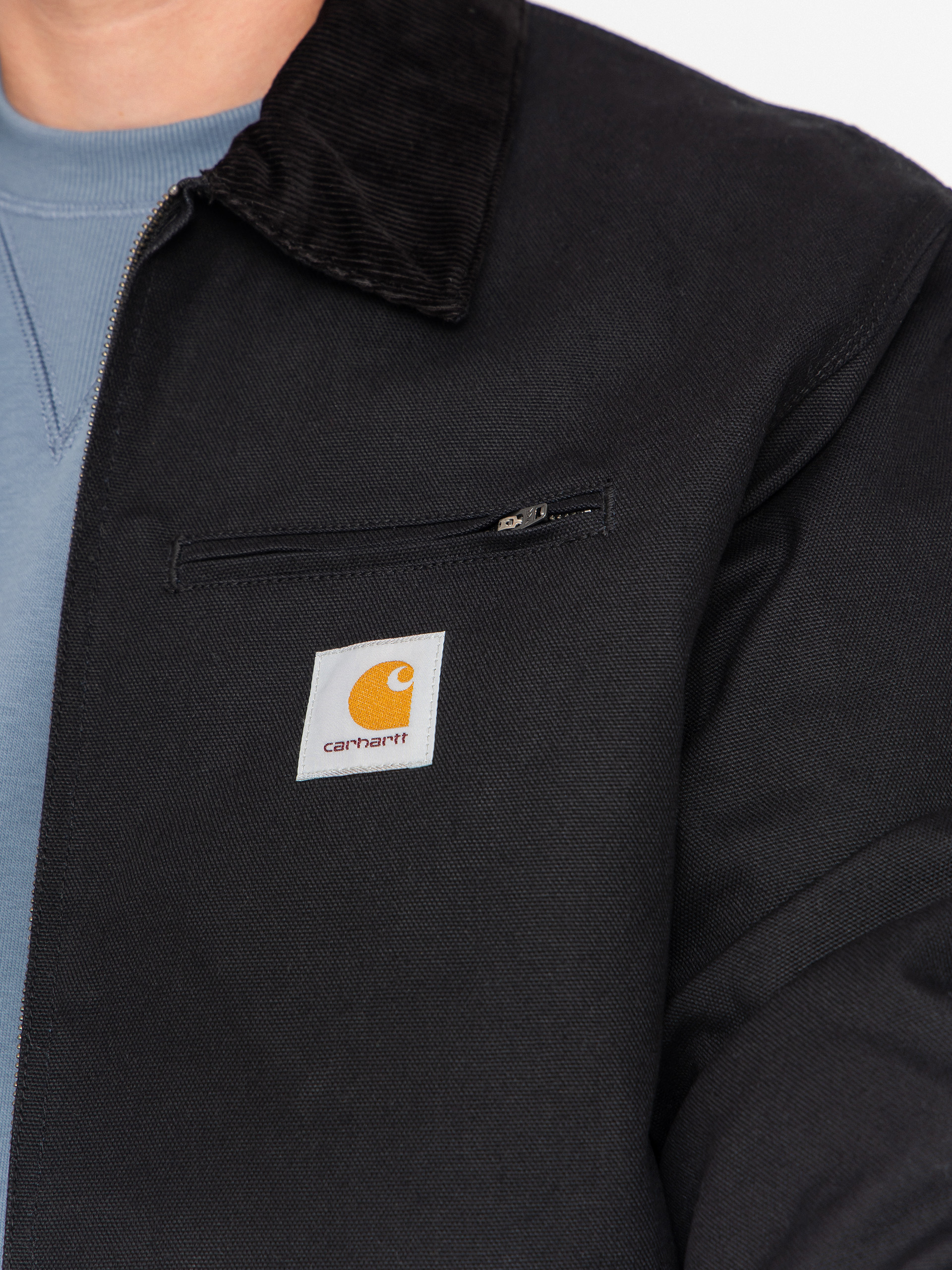 Kurtka Carhartt WIP Detroit (black/black/rigid)