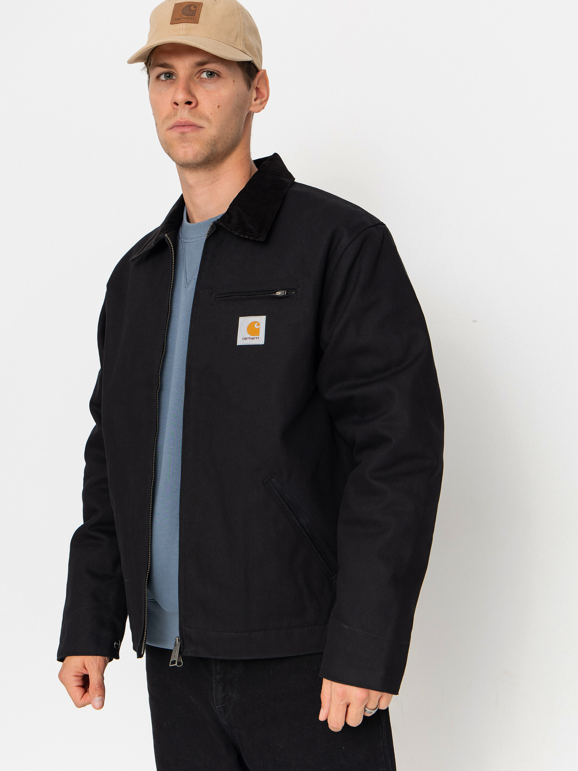 Kurtka Carhartt WIP Detroit (black/black/rigid)