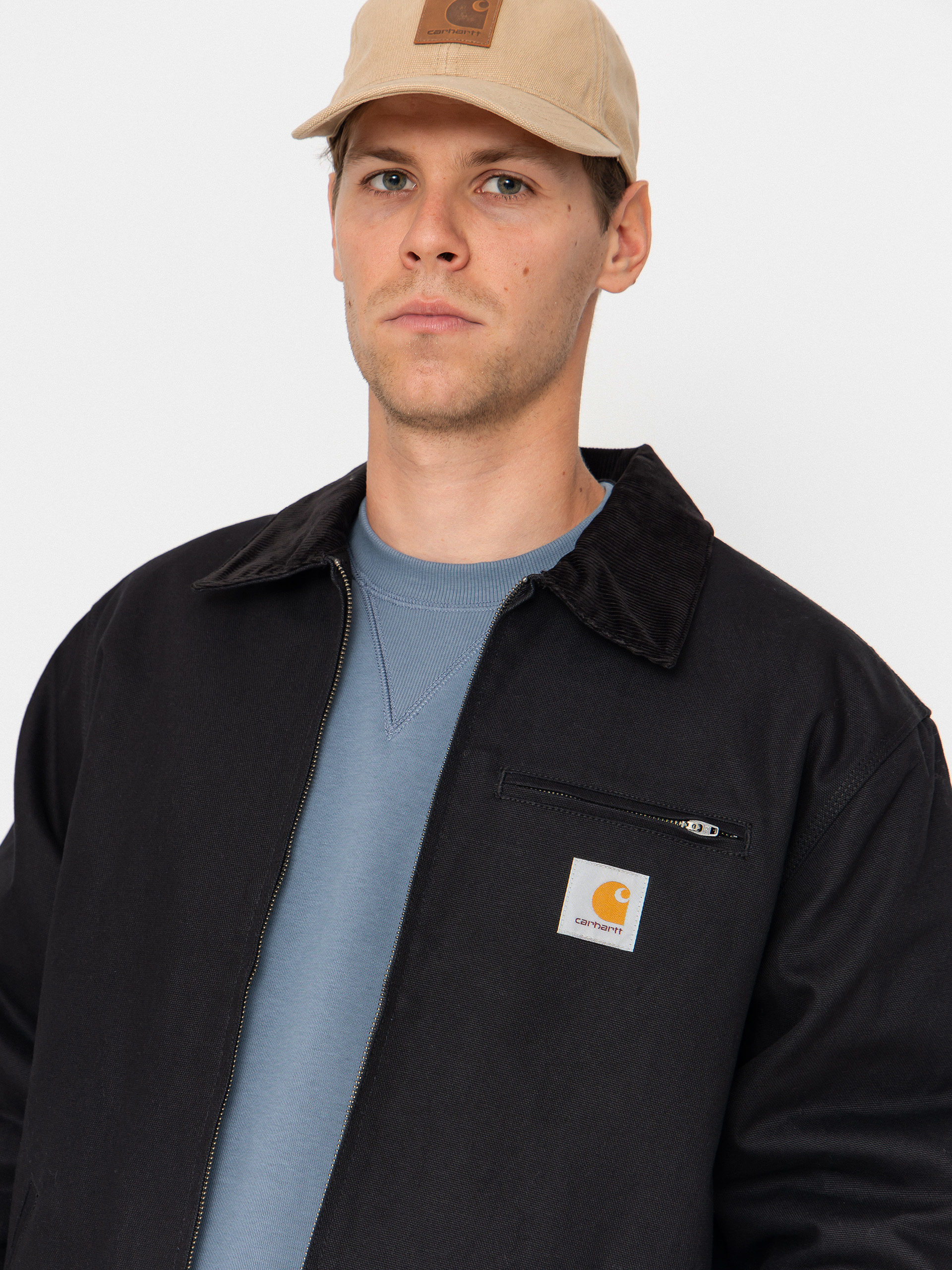Kurtka Carhartt WIP Detroit (black/black/rigid)