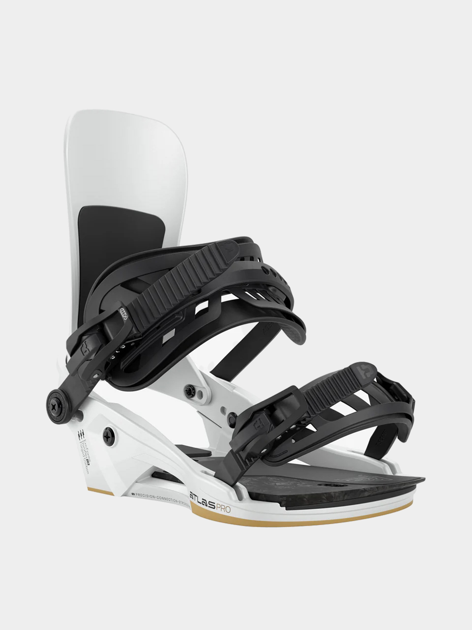 Męskie Wiązania snowboardowe Union Atlas Pro (metallic white)