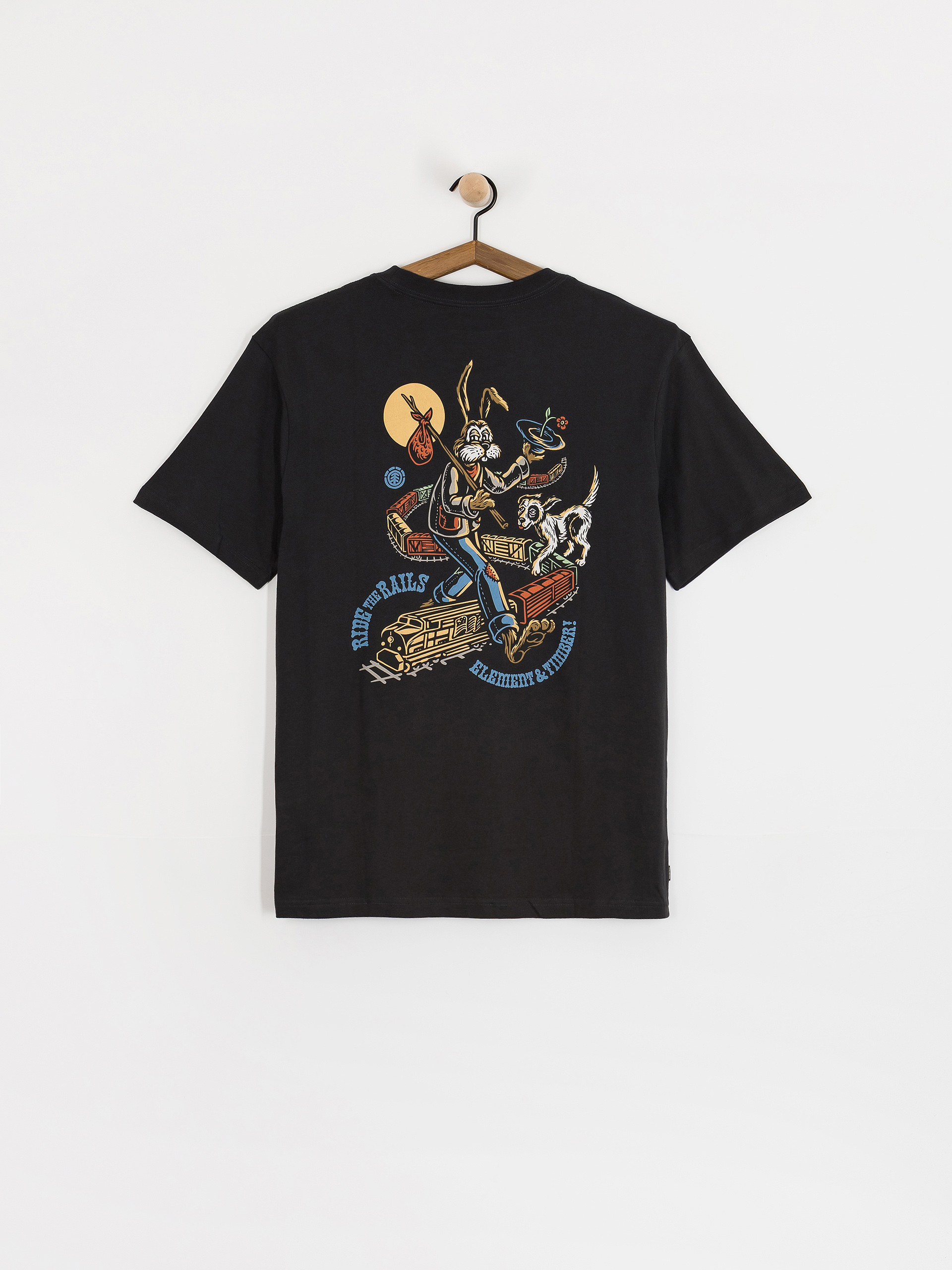 T-shirt Element Timber On Track (off black)