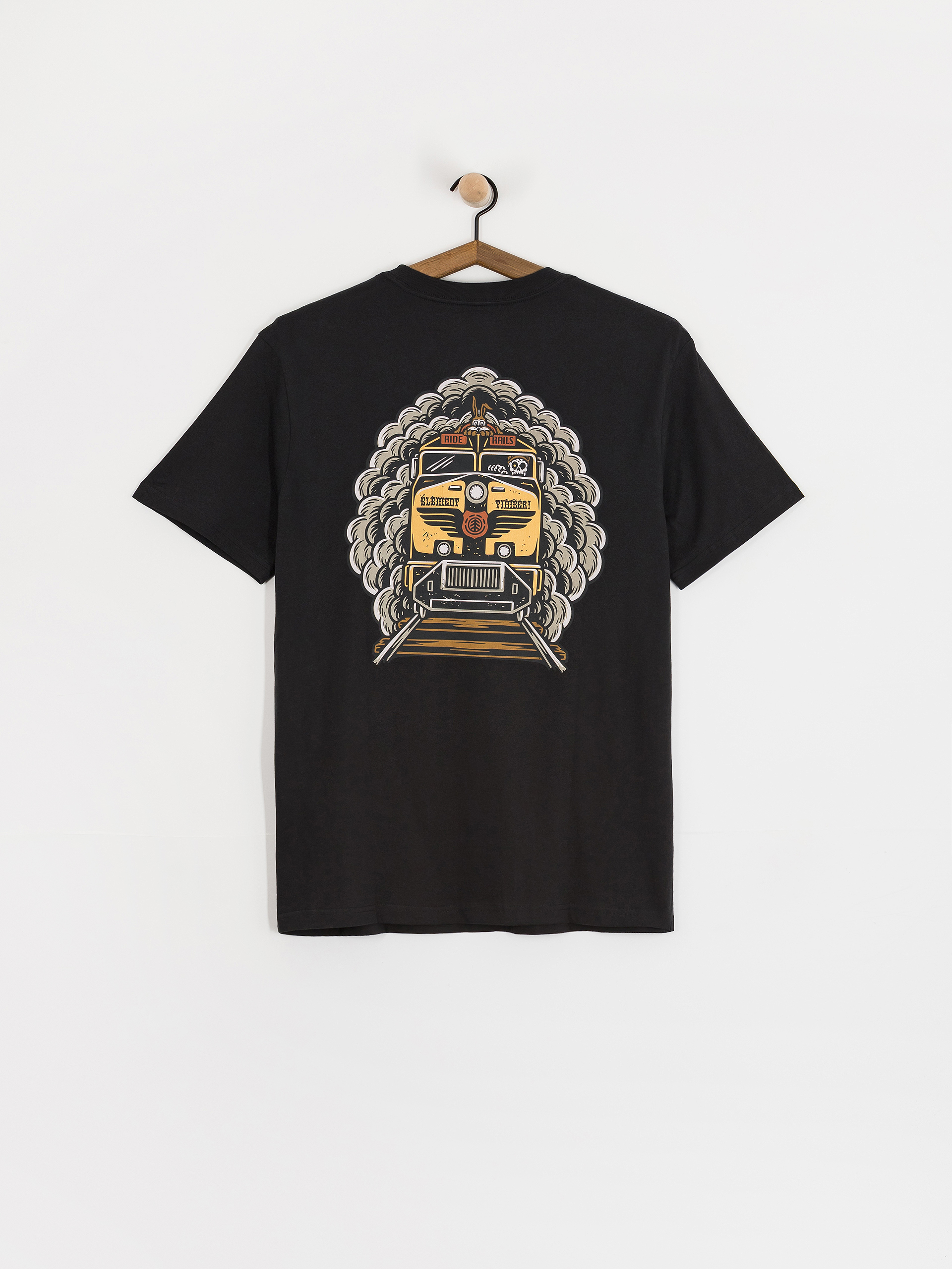 T-shirt Element Timber Freight Train (off black)