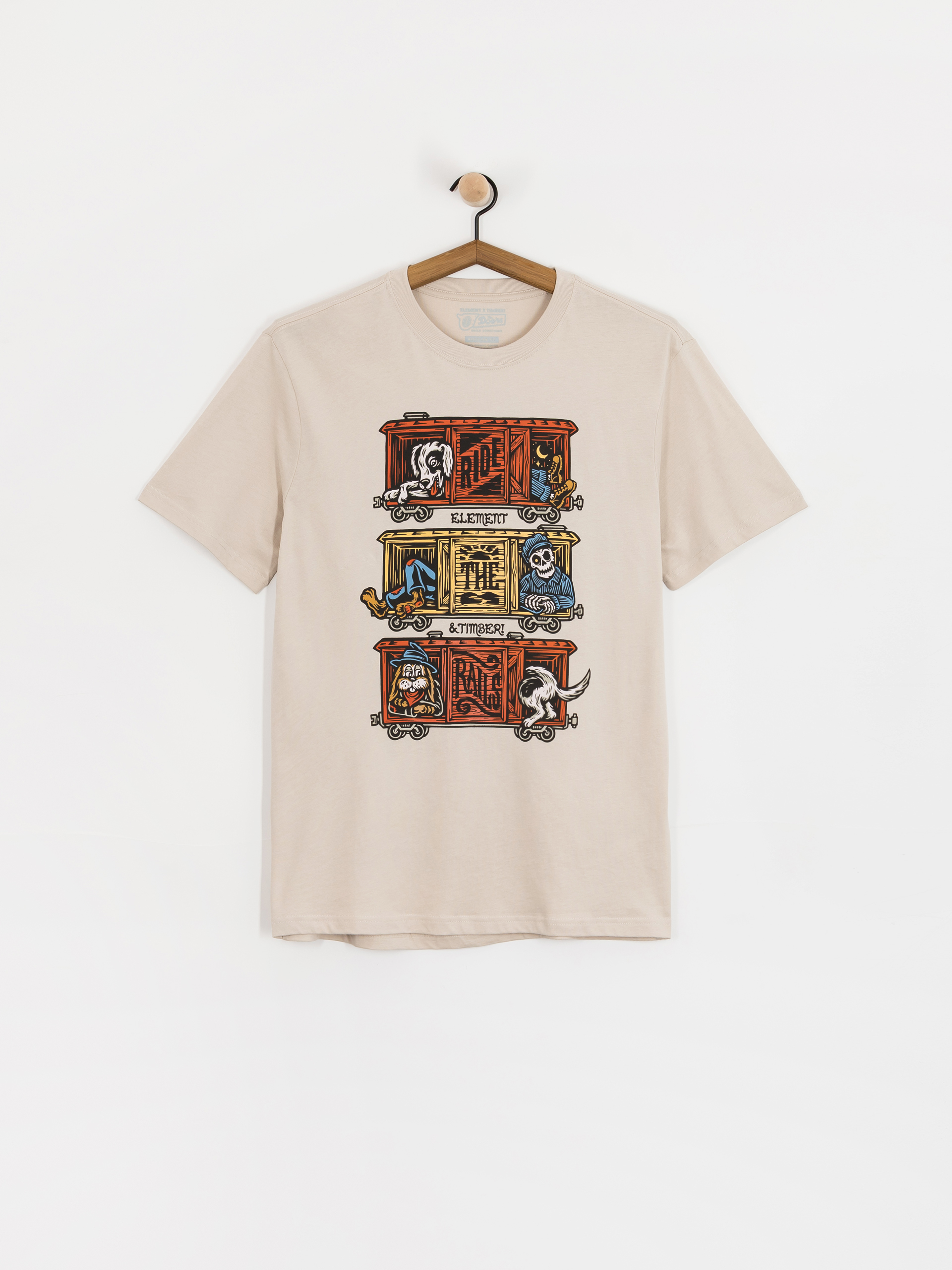 T-shirt Element Timber Boxcar (oat milk)