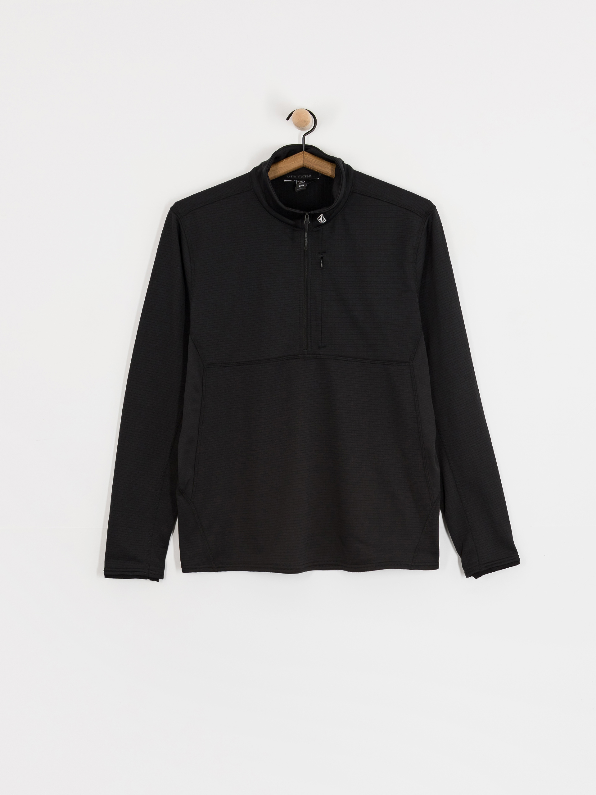 Bluza aktywna Volcom Gridlock Mock Neck (black)