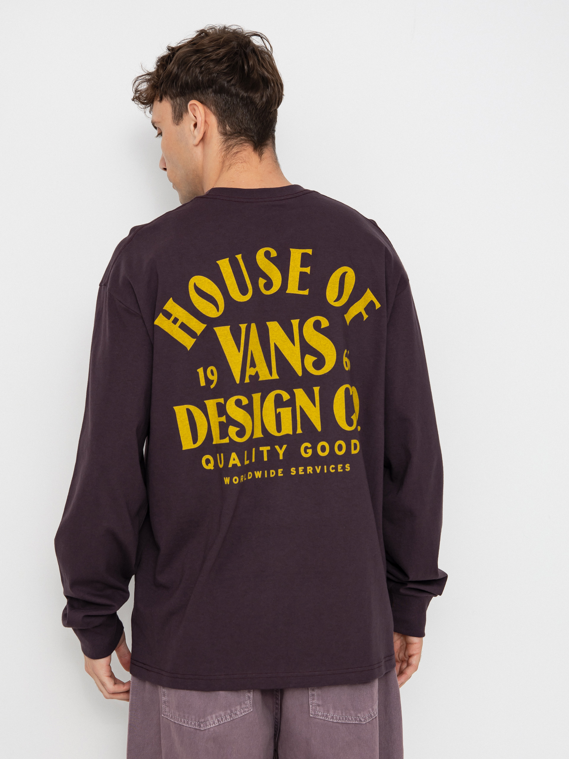 Longsleeve Vans Vans Hov (dark port)