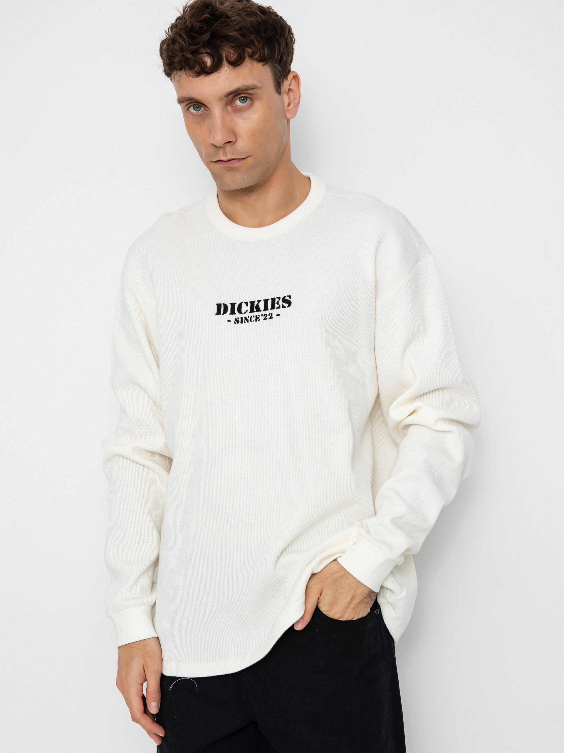 Longsleeve Dickies Waffle (egret)
