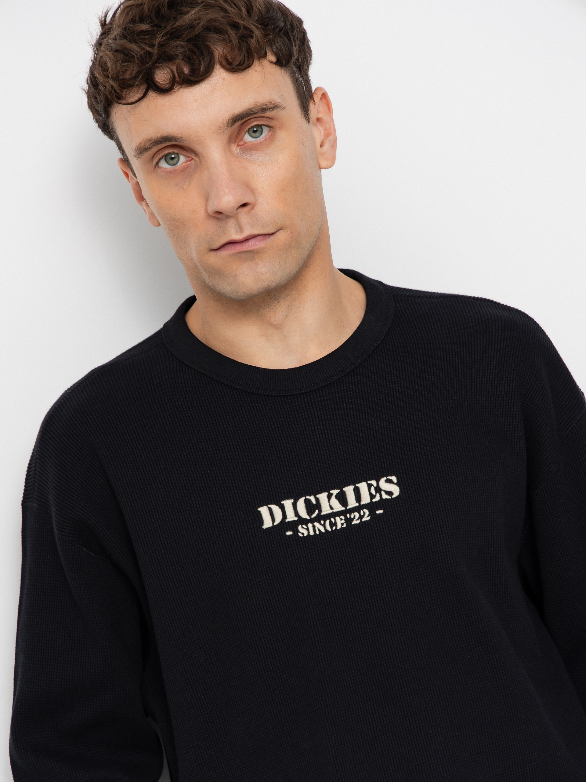 Longsleeve Dickies Waffle (black)