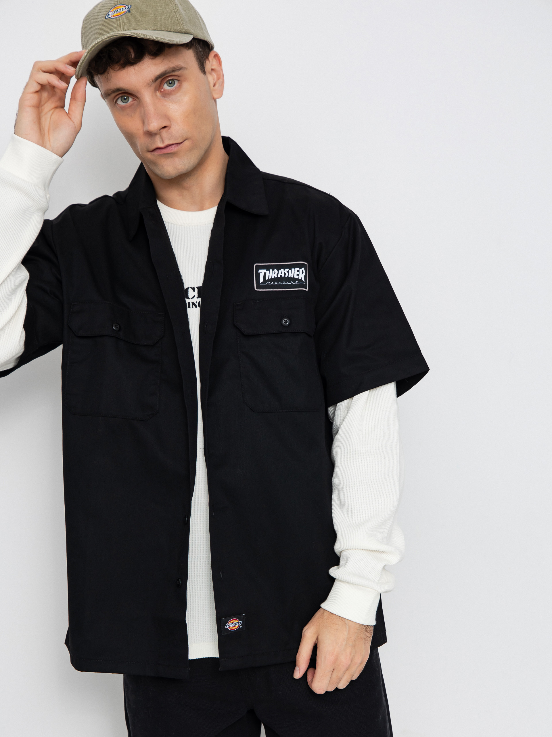 Koszula Dickies x Thrasher Work (black)