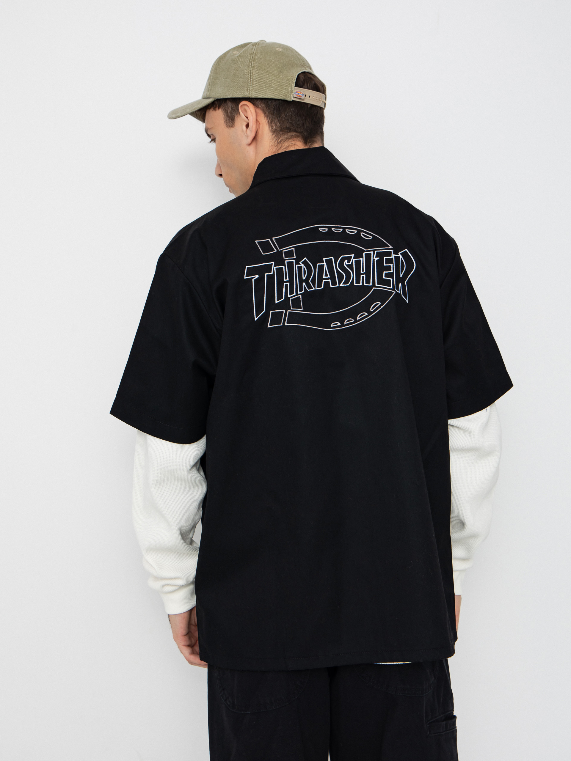 Koszula Dickies x Thrasher Work (black)