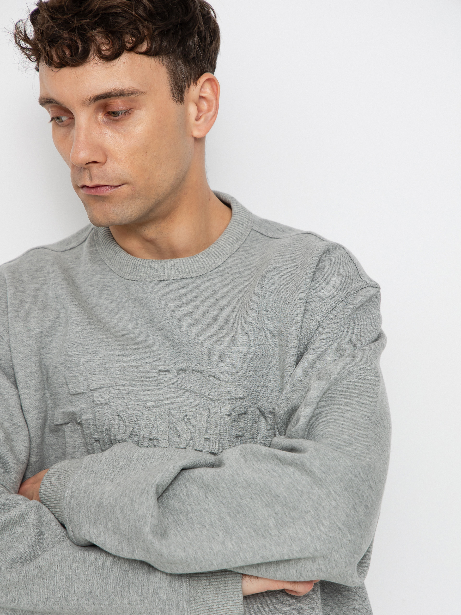 Bluza Dickies x Thrasher Sweatshirt (grey melange)