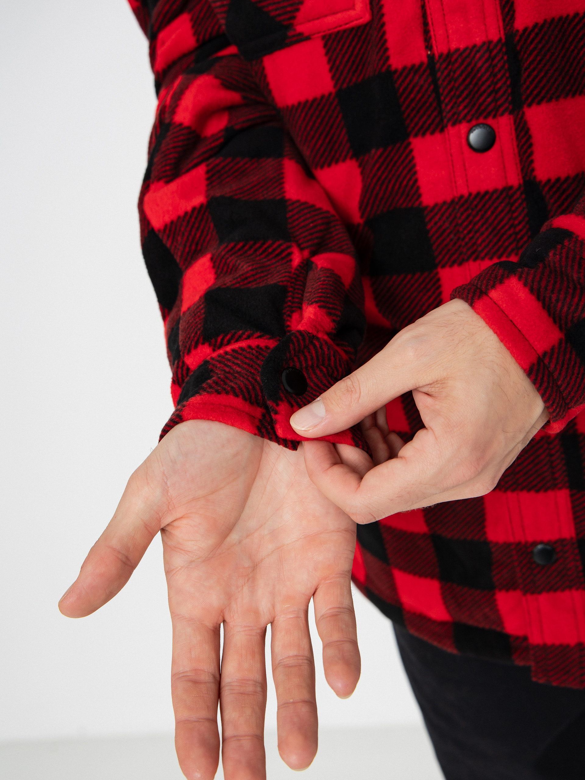 Koszula Volcom Bowered Fleece (lifeguard red)