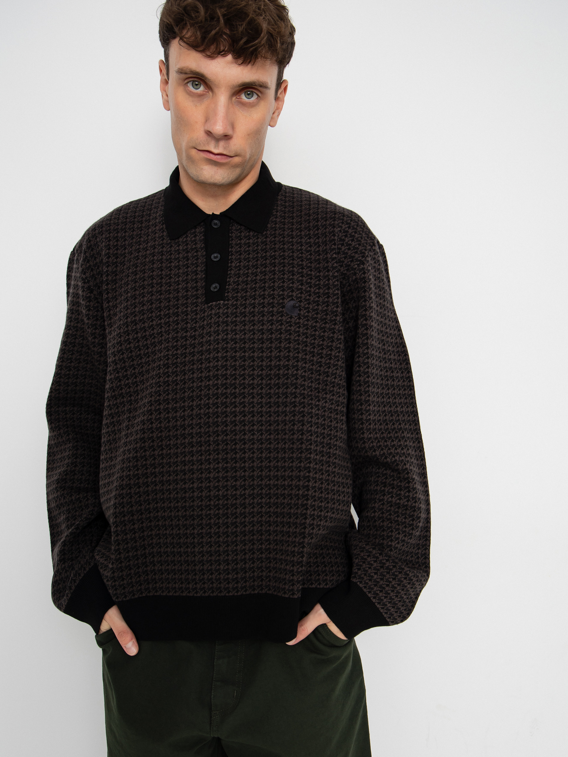 Sweter Carhartt WIP Lowis Polo