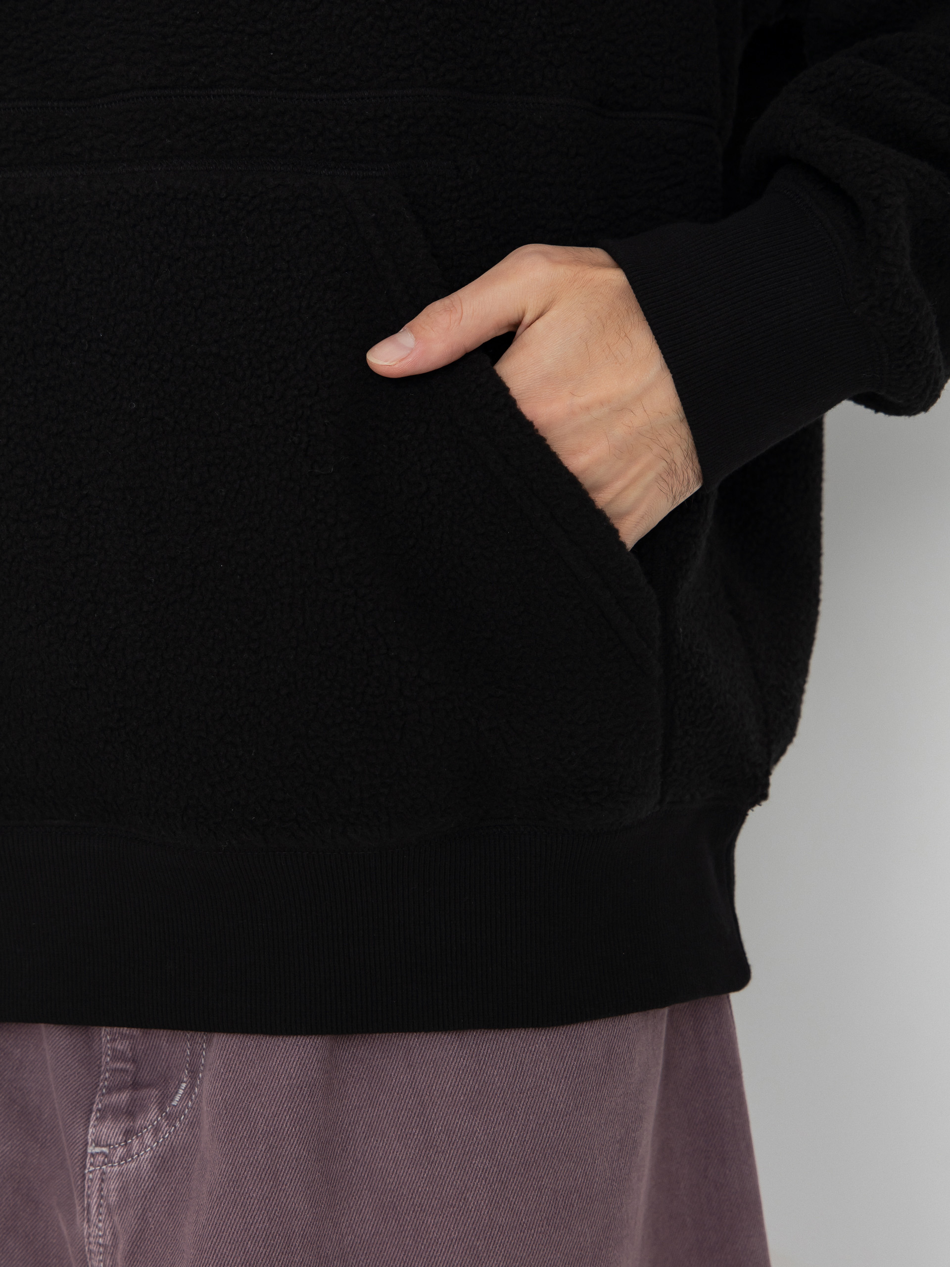 Bluza z kapturem Carhartt WIP Helix HD (black/porphyry)