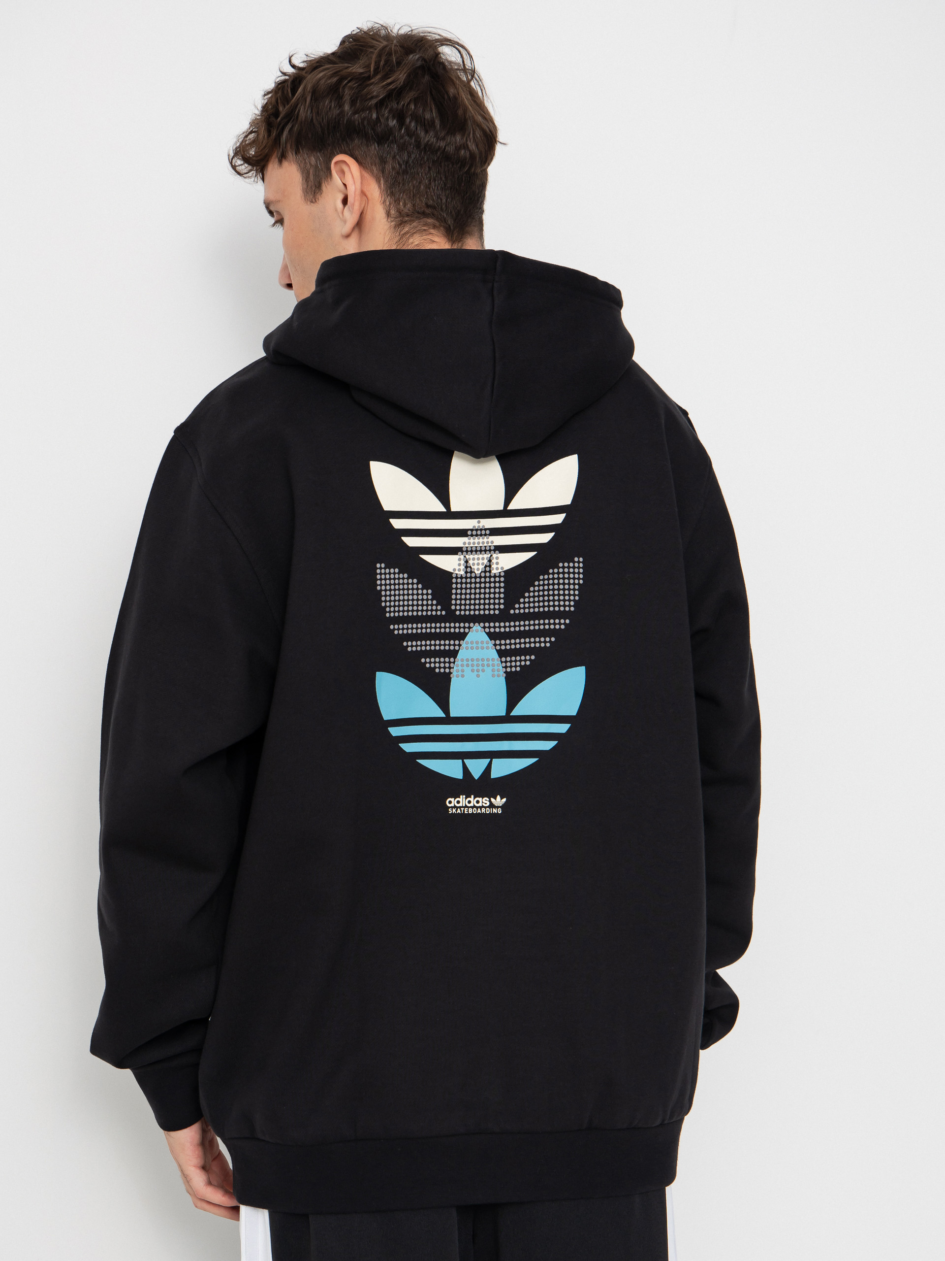 Bluza z kapturem adidas Trip Tre HD (black/preblu)
