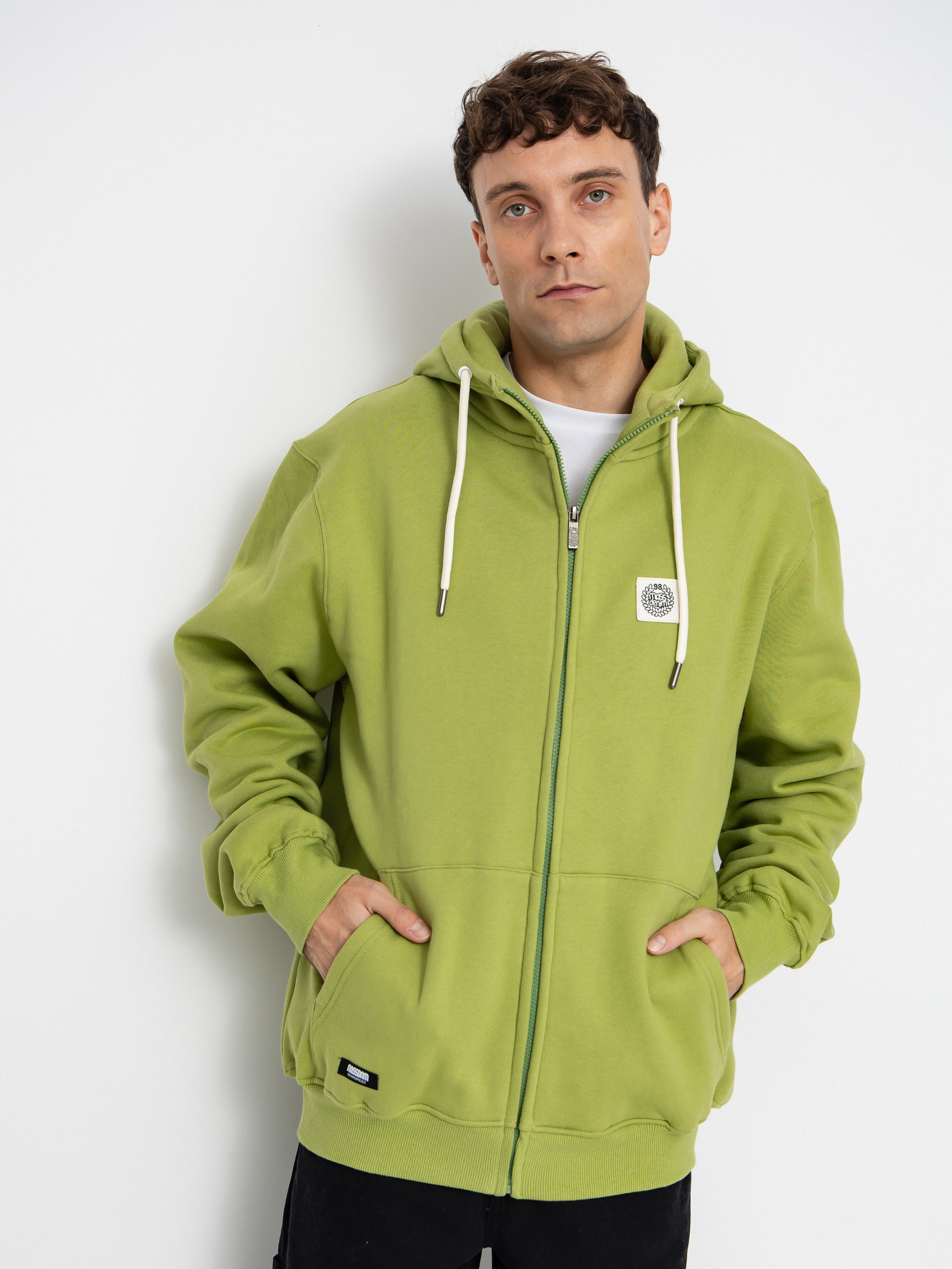 Bluza z kapturem MassDnm Patch HD (olive)