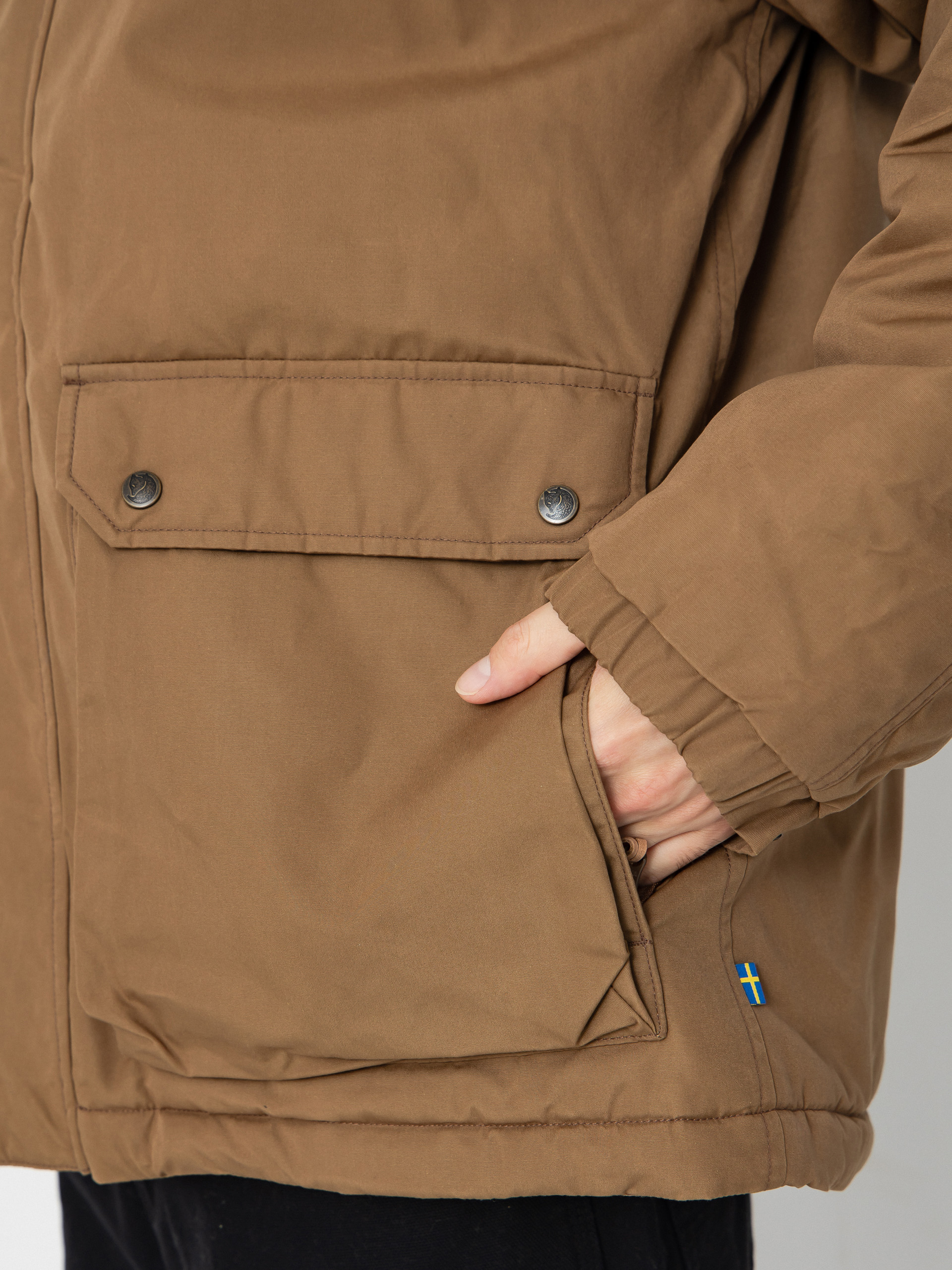 Kurtka Fjallraven Ovik Padded (wood brown)