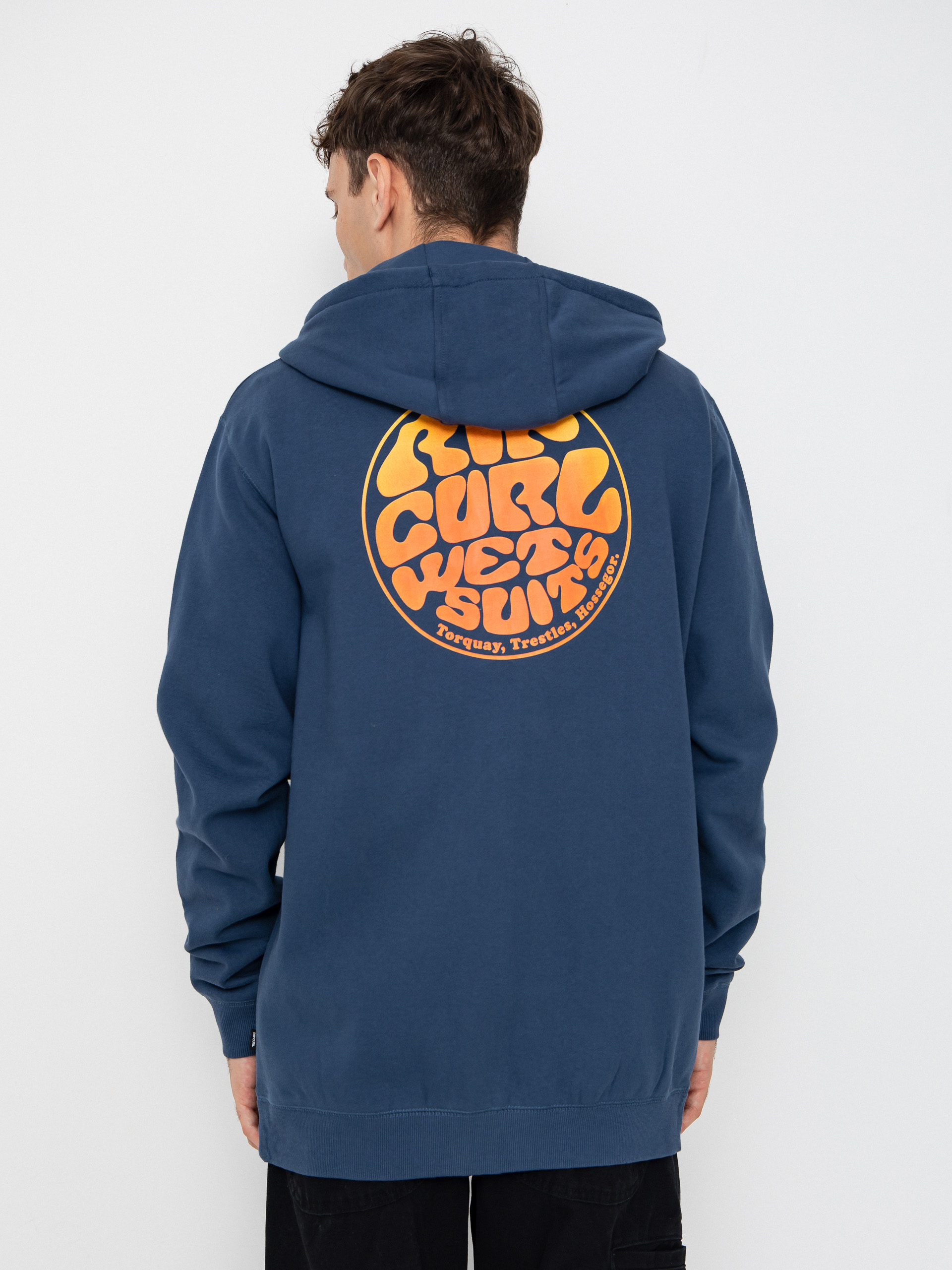 Bluza z kapturem Rip Curl Wettie Passage Icon ZHD (light navy)